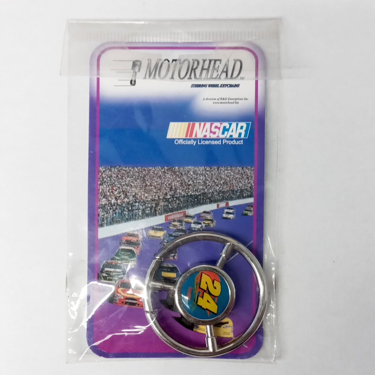 Mortorhead Nascar Stearing Wheel Keychain