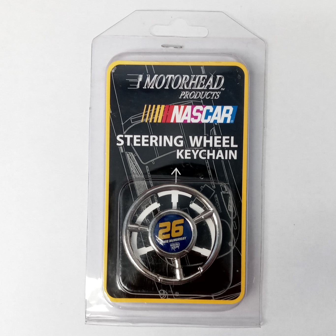 Mortorhead Nascar Stearing Wheel Keychain
