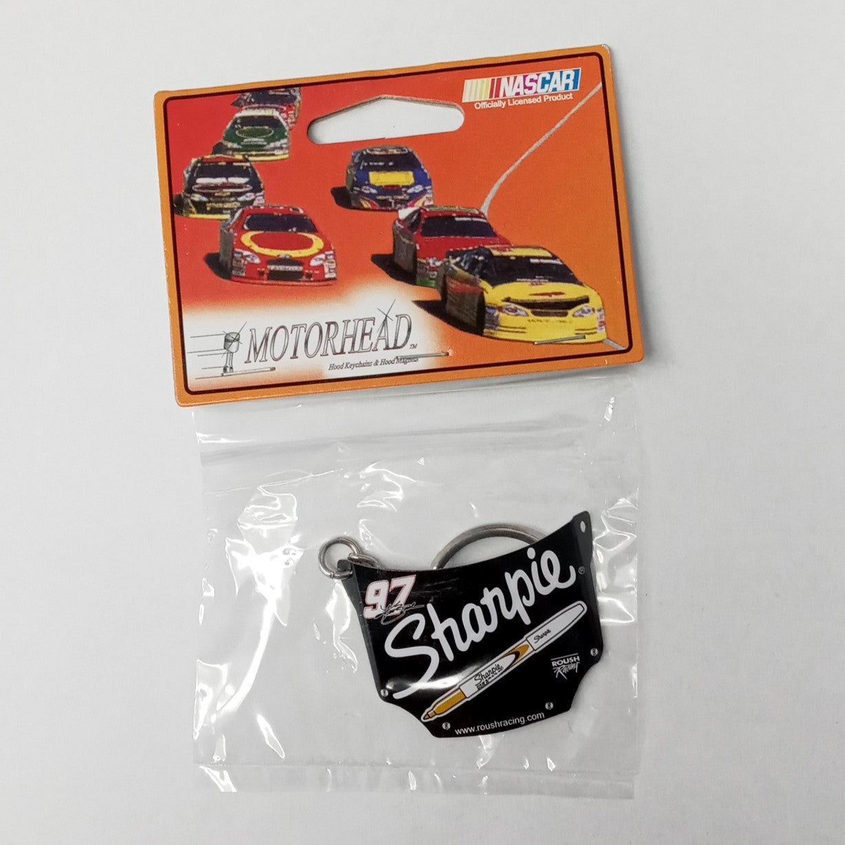 Motorhead Nascar Hood Keychain