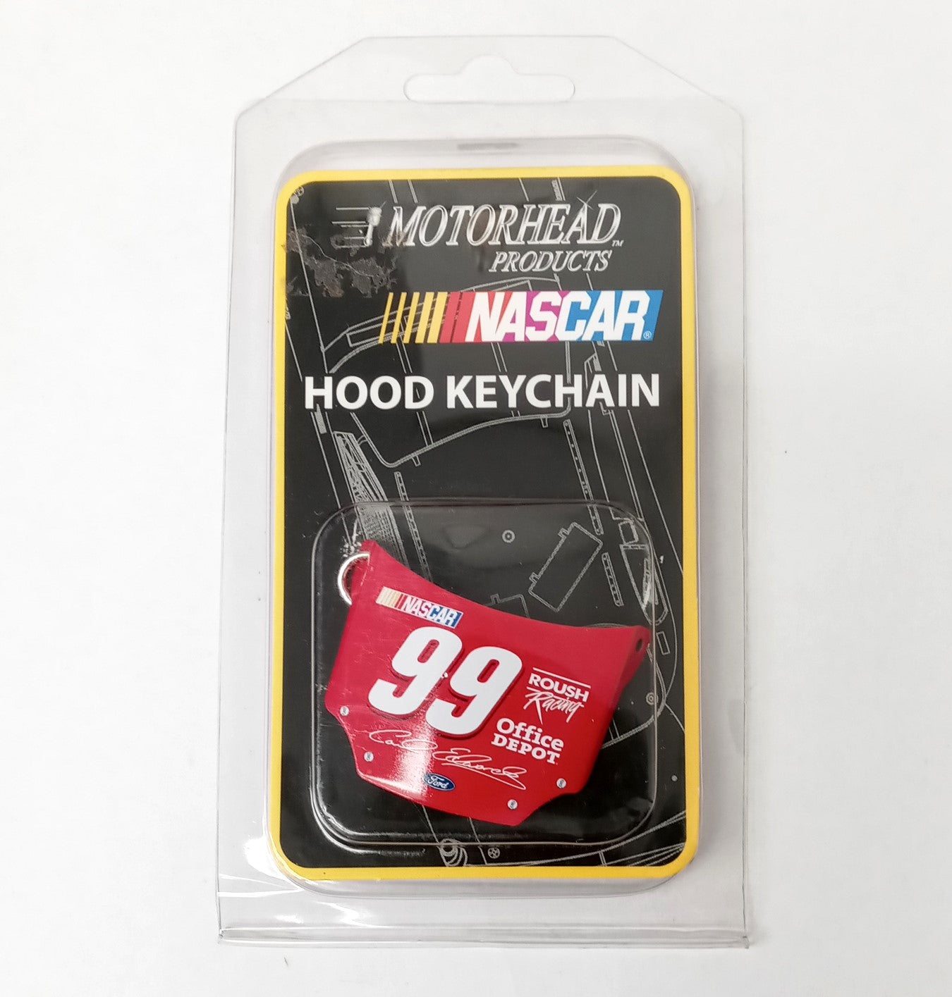 Motorhead Nascar Hood Keychain