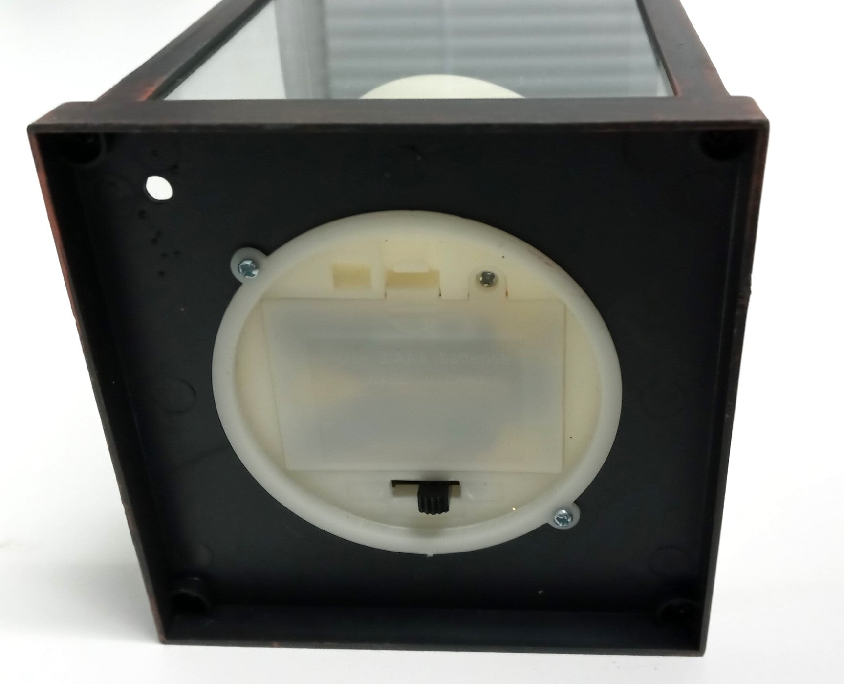 Decorative Brown Lantern 37892 With Battery Operated Candle 9-1/2" 2pcs