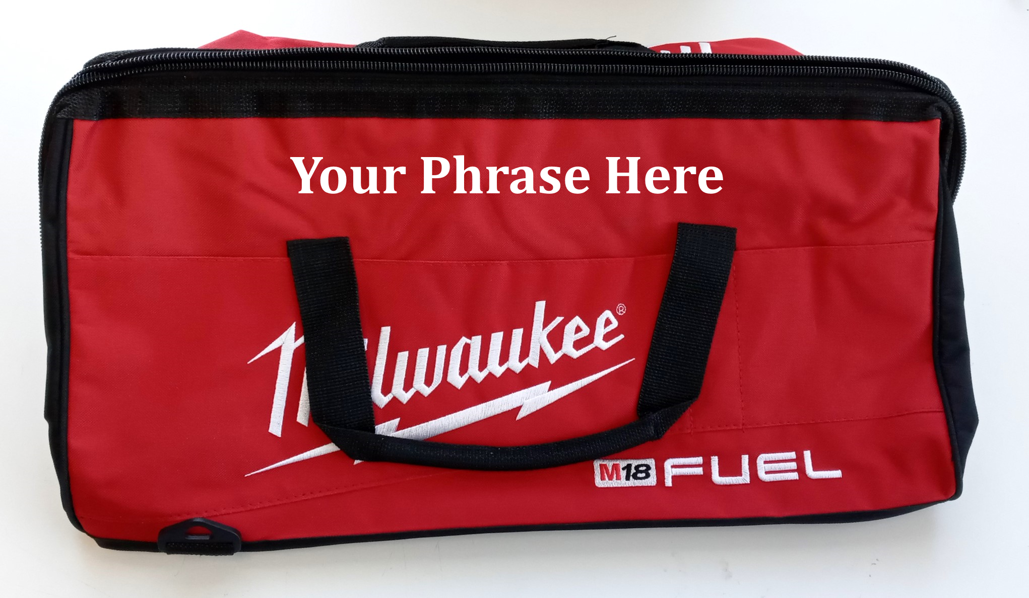 Milwaukee 50-55-3565 Soft Side Contractor Bag 22" x 12" x 12 CUSTOM EMBROIDERED