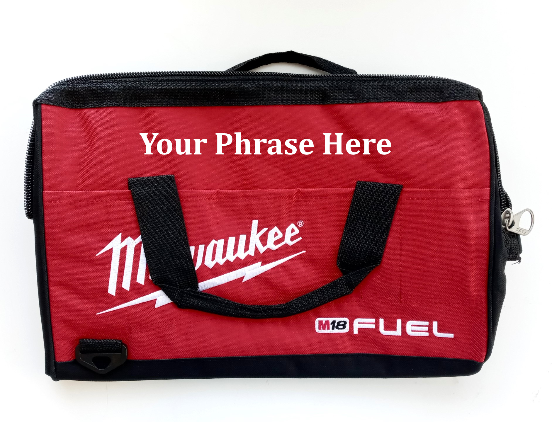 Milwaukee 50-55-3560 Soft Side Contractor Bag 16"x9.5"x11" CUSTOM EMBROIDERED