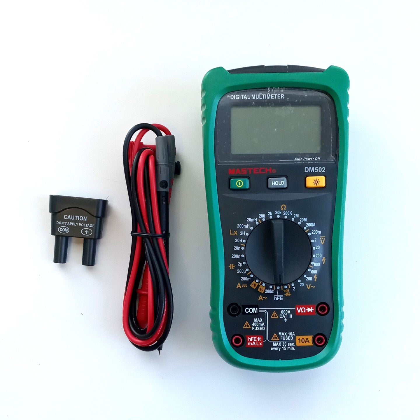 MASTECH DM502 Digital Multimeter AC/DC Current 600V