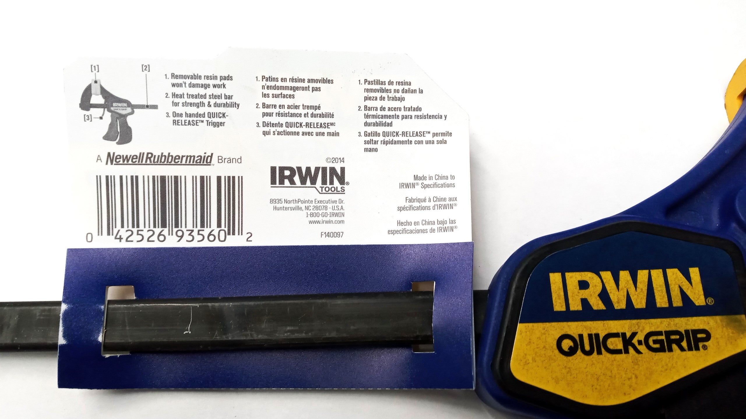 Irwin 1919881 6" Mini Bar Clamp, 2pk