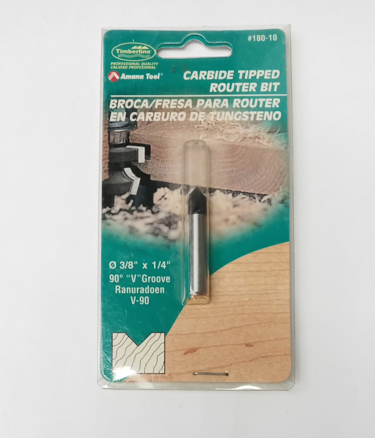 Timberline 180-10 Carbide Tipped Router Bit 3/8