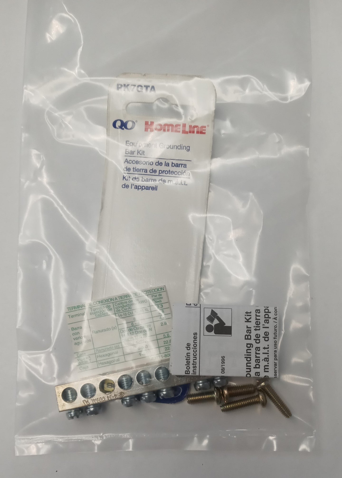 PK7GTA Homeline Equipment Grounding Bar Kit