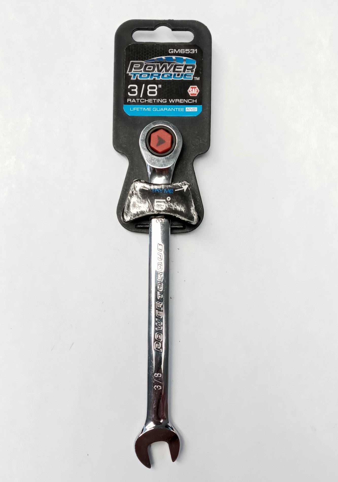 GoodWrench GM6531 3/8" Ratcheting Combination Wrench