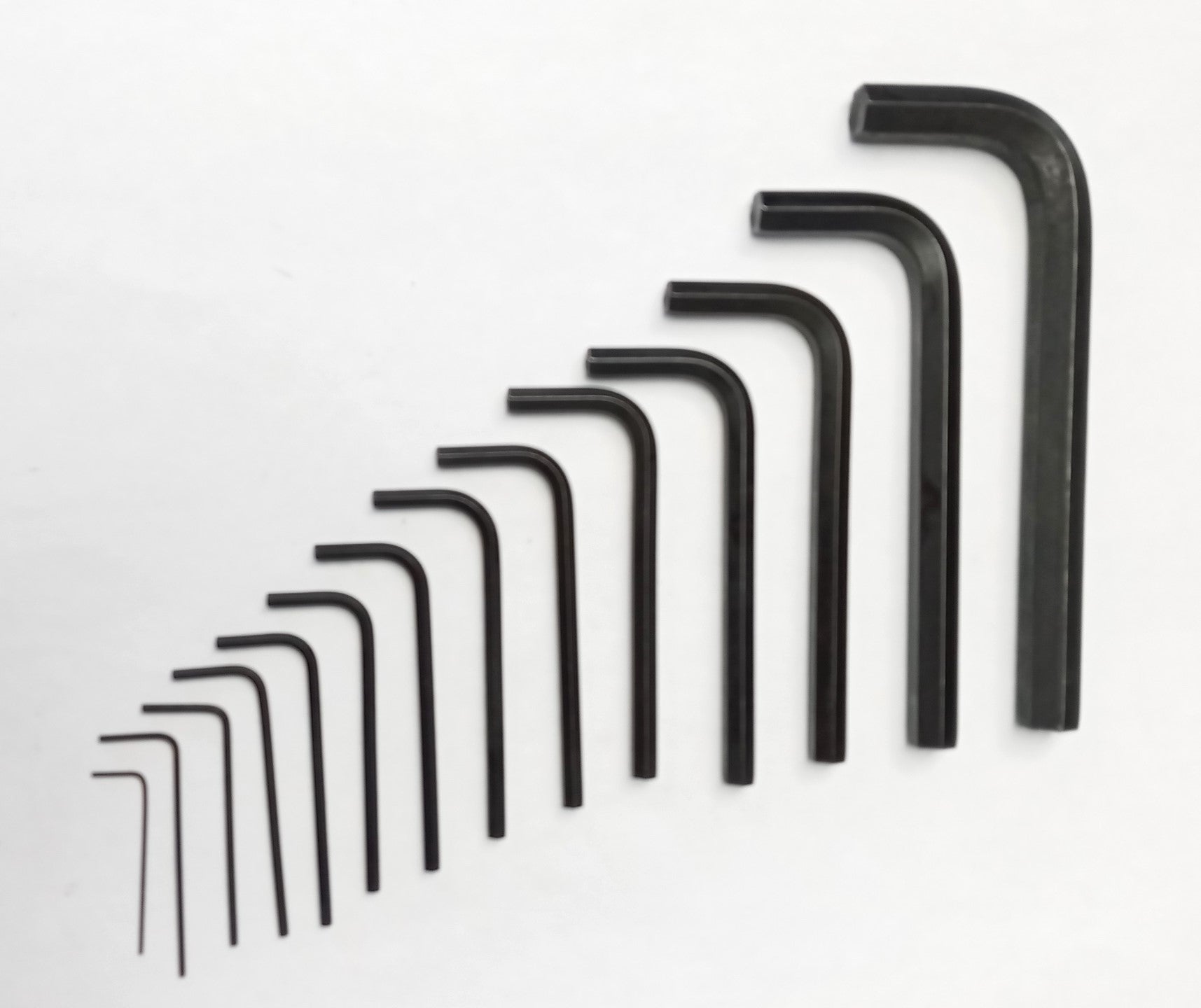 Masterforce BMF22470 14pc Hex Key Set SAE .035 to 3/8" USA