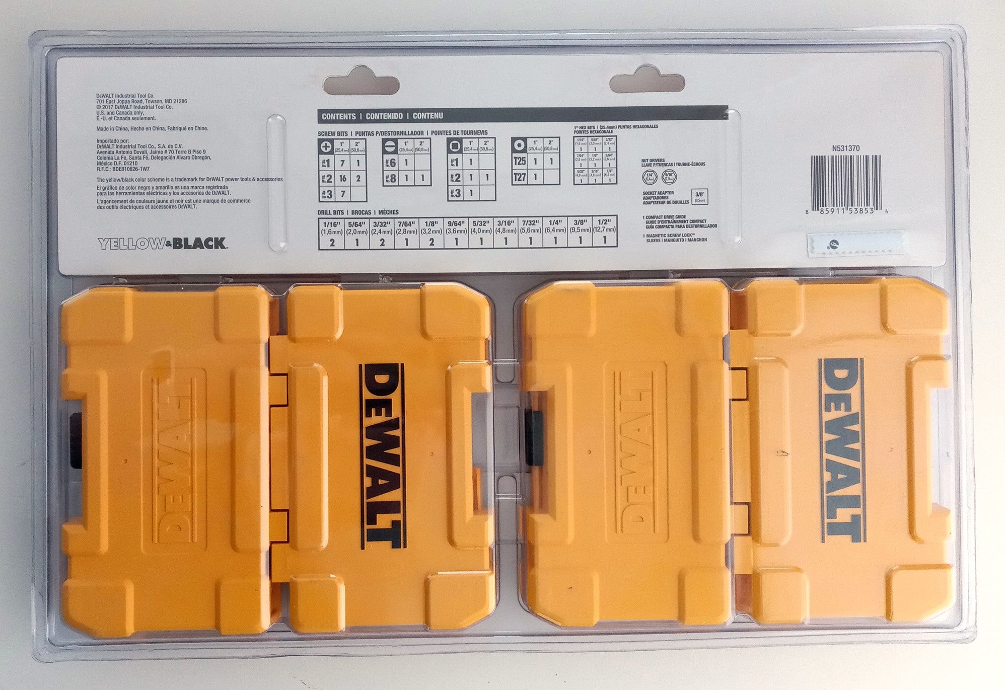 DEWALT DWA2SLS72BO Maxfit Steel Driving Bit Set (72-Piece)