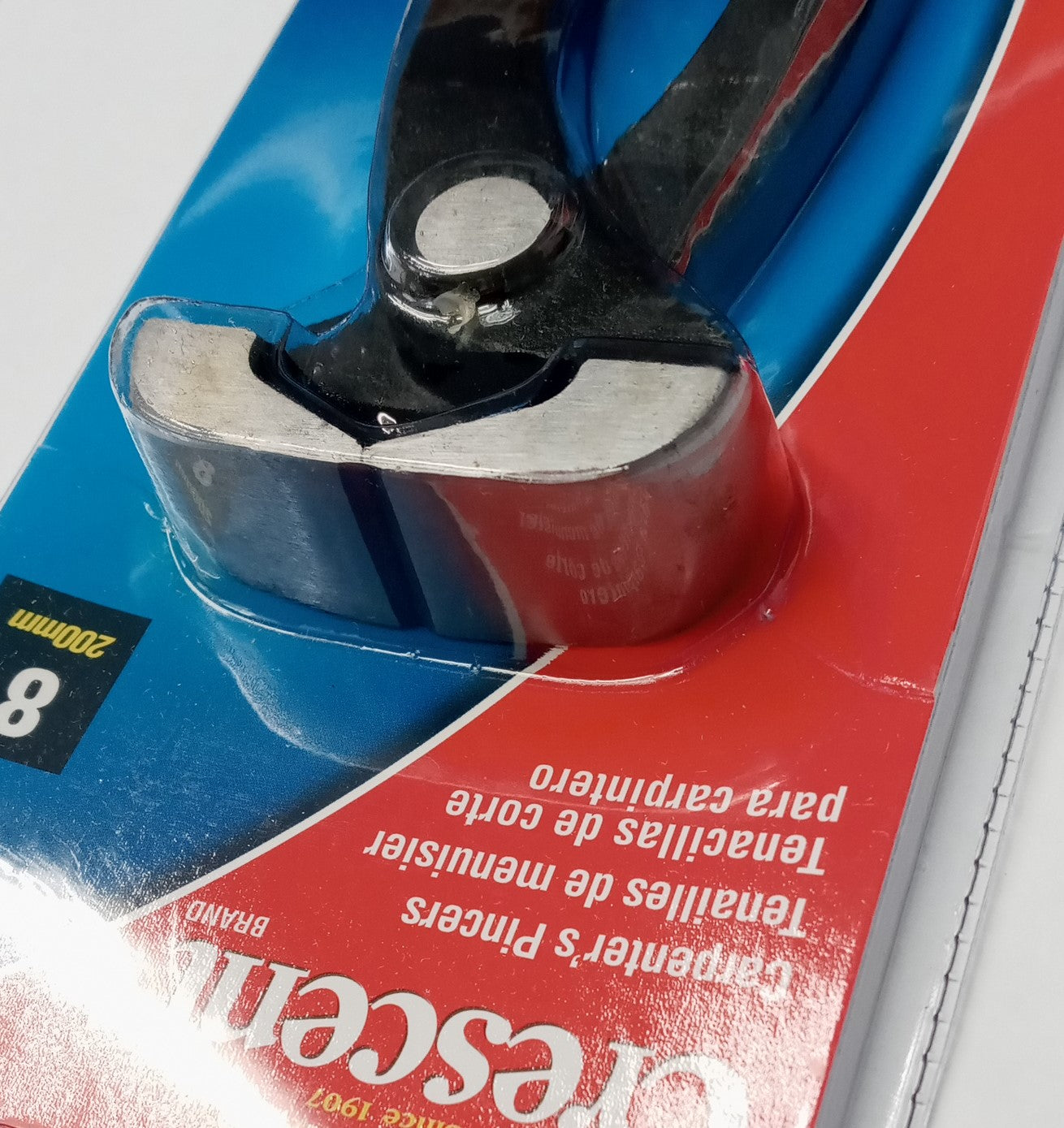 Crescent GG08HN 8" Solid Joint Carpenter's Pincers End Nippers