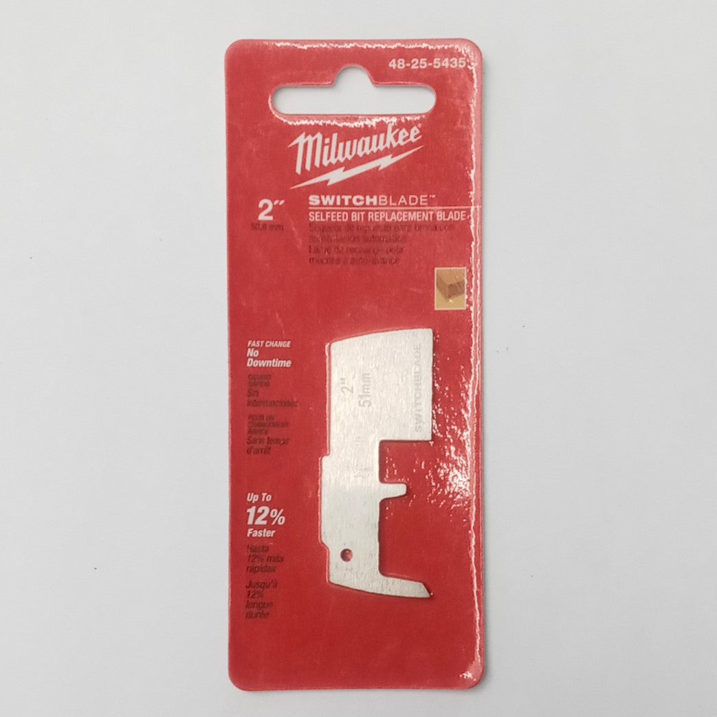 Milwaukee 48-25-5435 SwitchBlade 2" Selfeed Bit Replacement Blade
