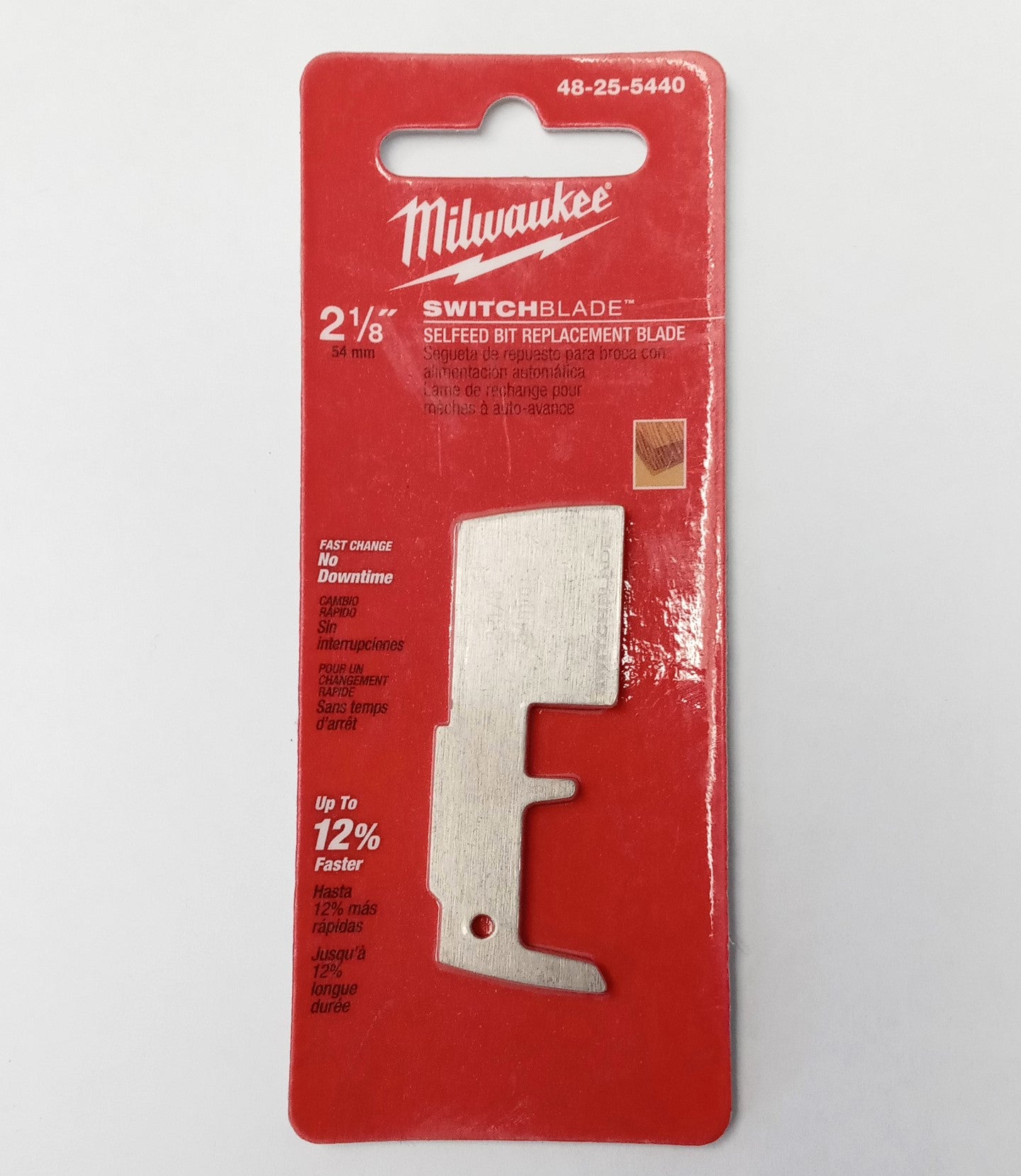 Milwaukee 48-25-5440 SwitchBlade 2-1/8" Selfeed Bit Replacement Blade
