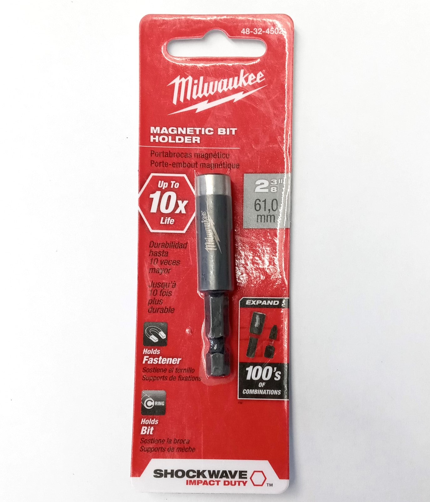 Milwaukee 48-32-4502 Magnetic Bit Holder 2-3/8"
