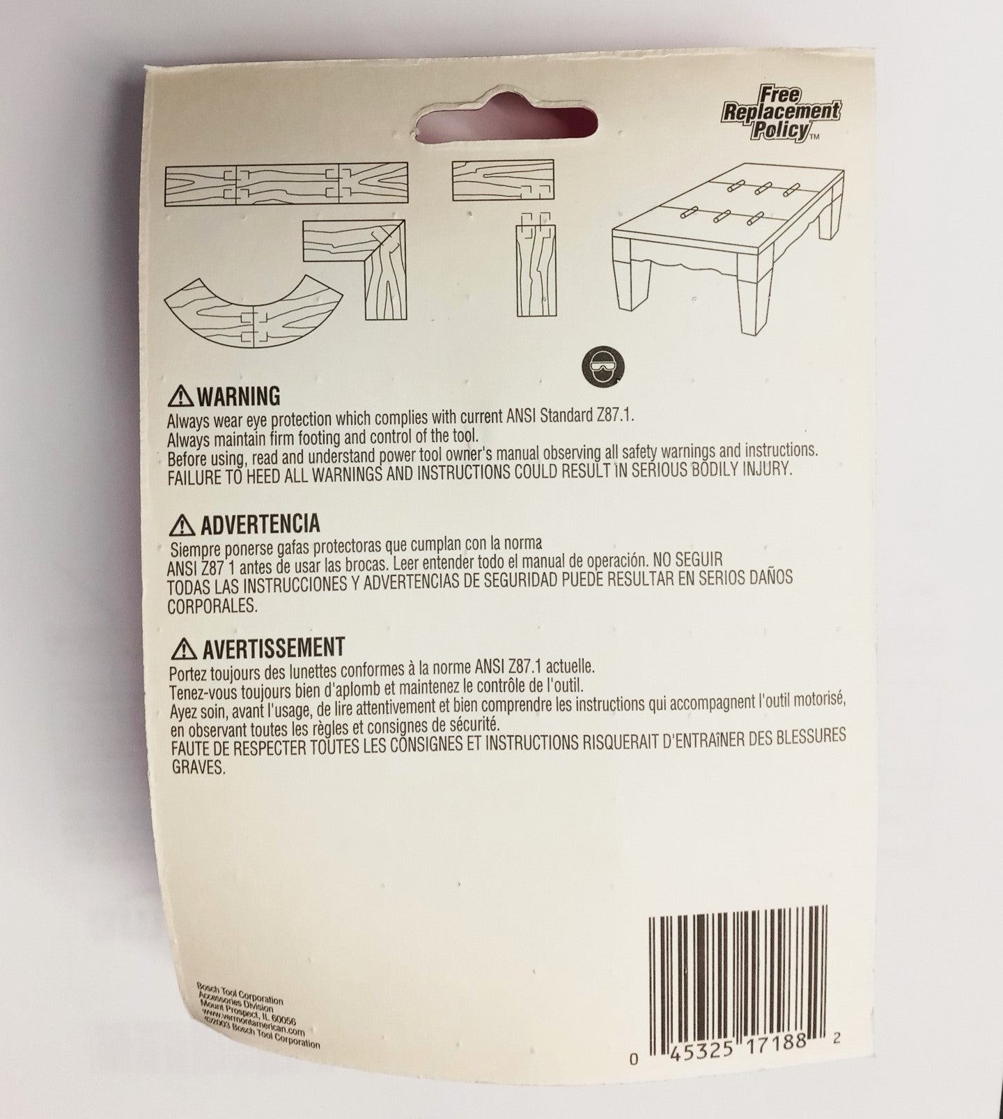 Vermont American 17188 Carded Doweling Jig USA