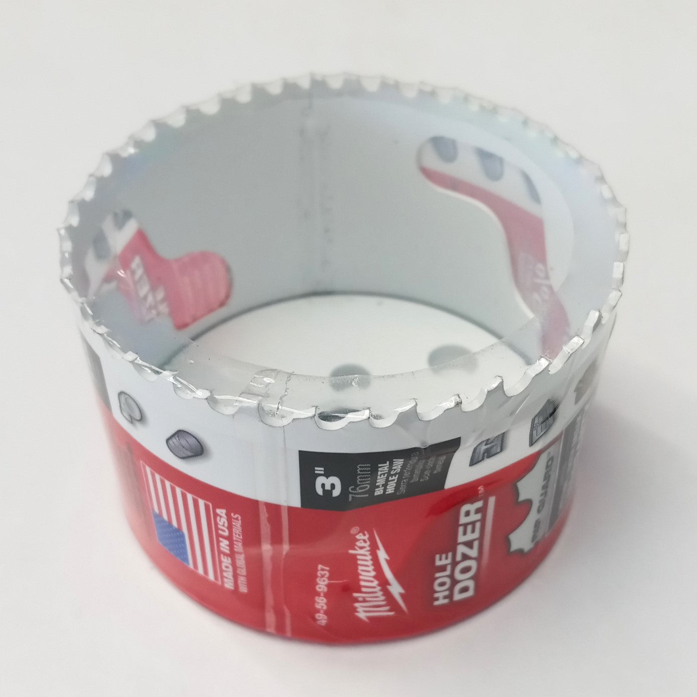 Milwaukee 49-56-9637 Hole Dozer 3" Bi-Metal Hole Saw USA #HW
