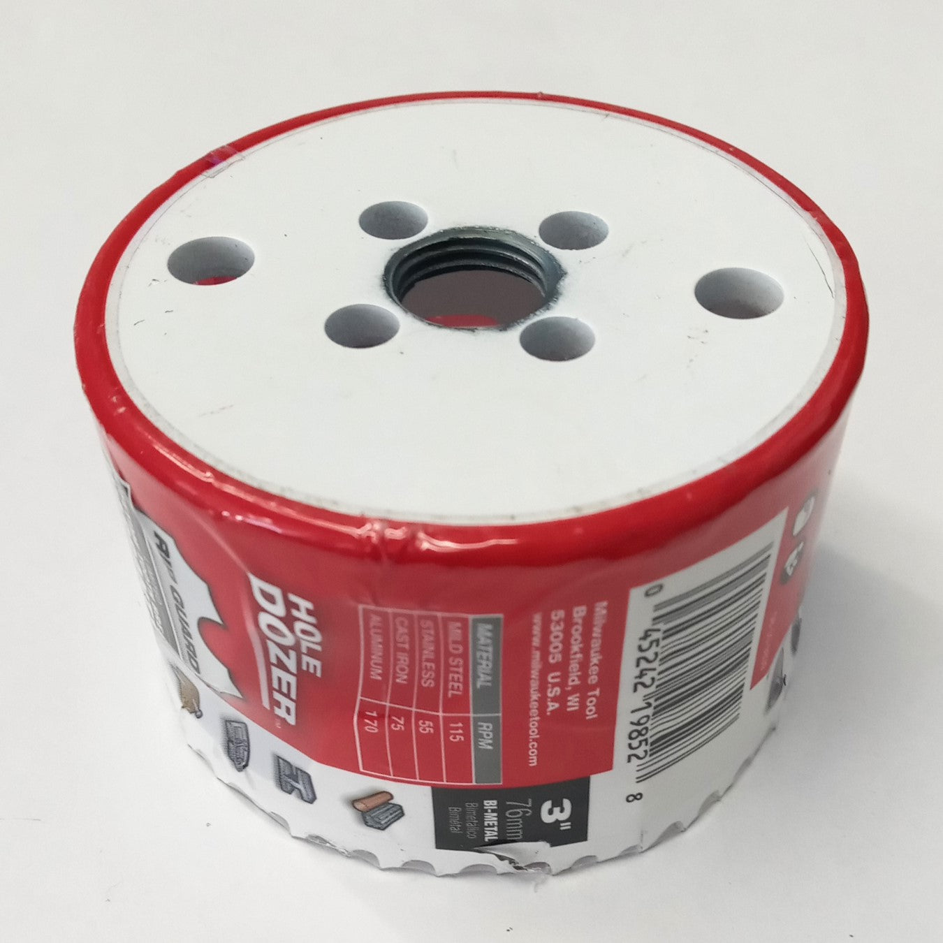 Milwaukee 49-56-9637 Hole Dozer 3" Bi-Metal Hole Saw USA #HW