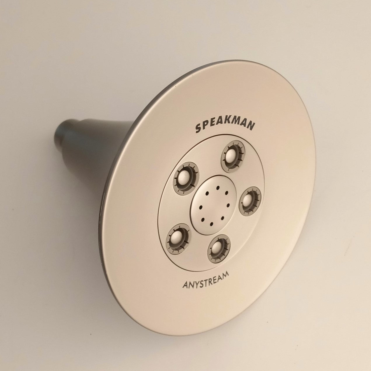 Speakman S-3020 Chelsea Brushed Nickel High Pressure Fixed Shower Head 2.5 GPM