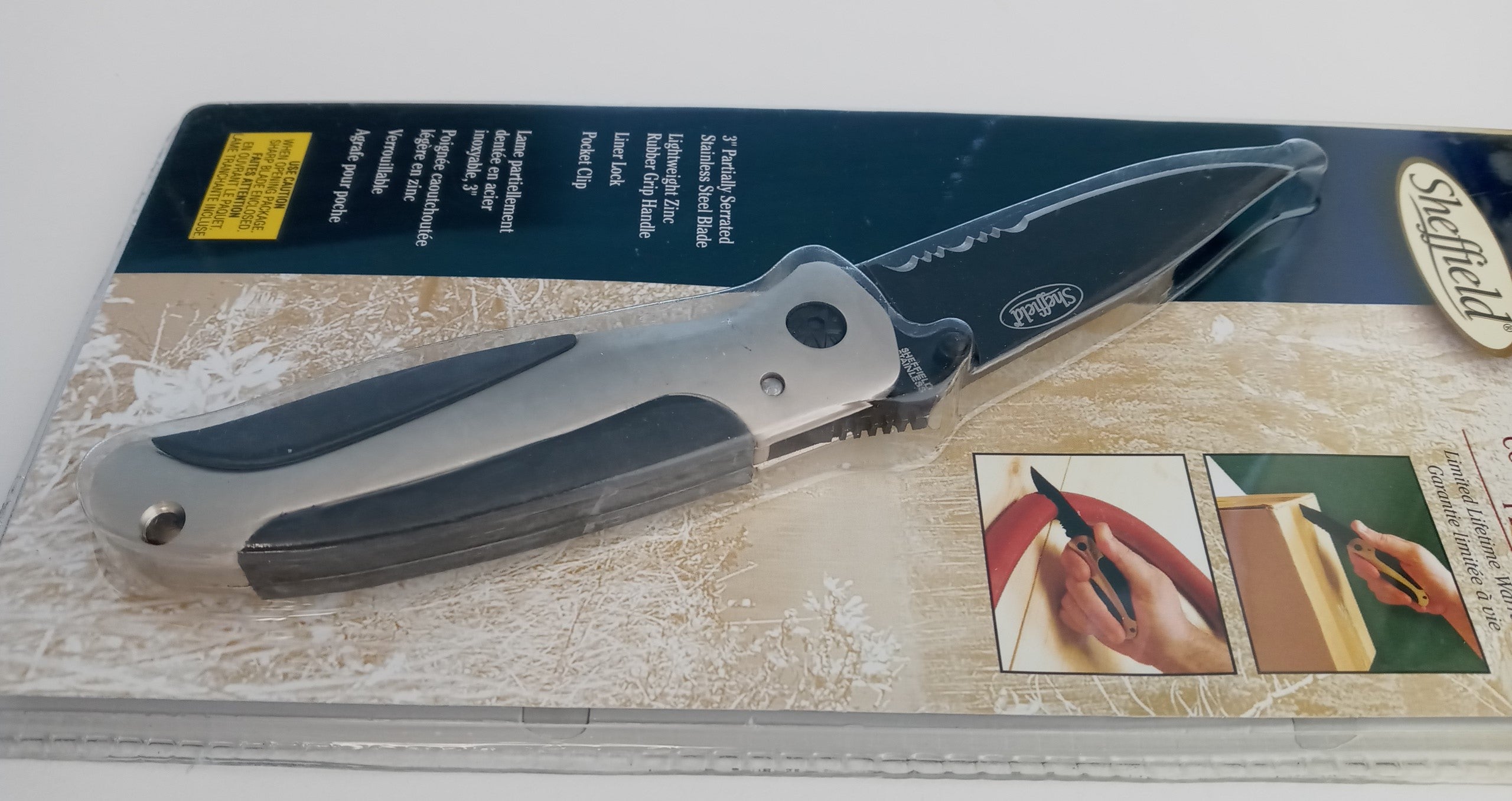 Sheffield 18055 Superior 3" Blade Folding Pocket Knife