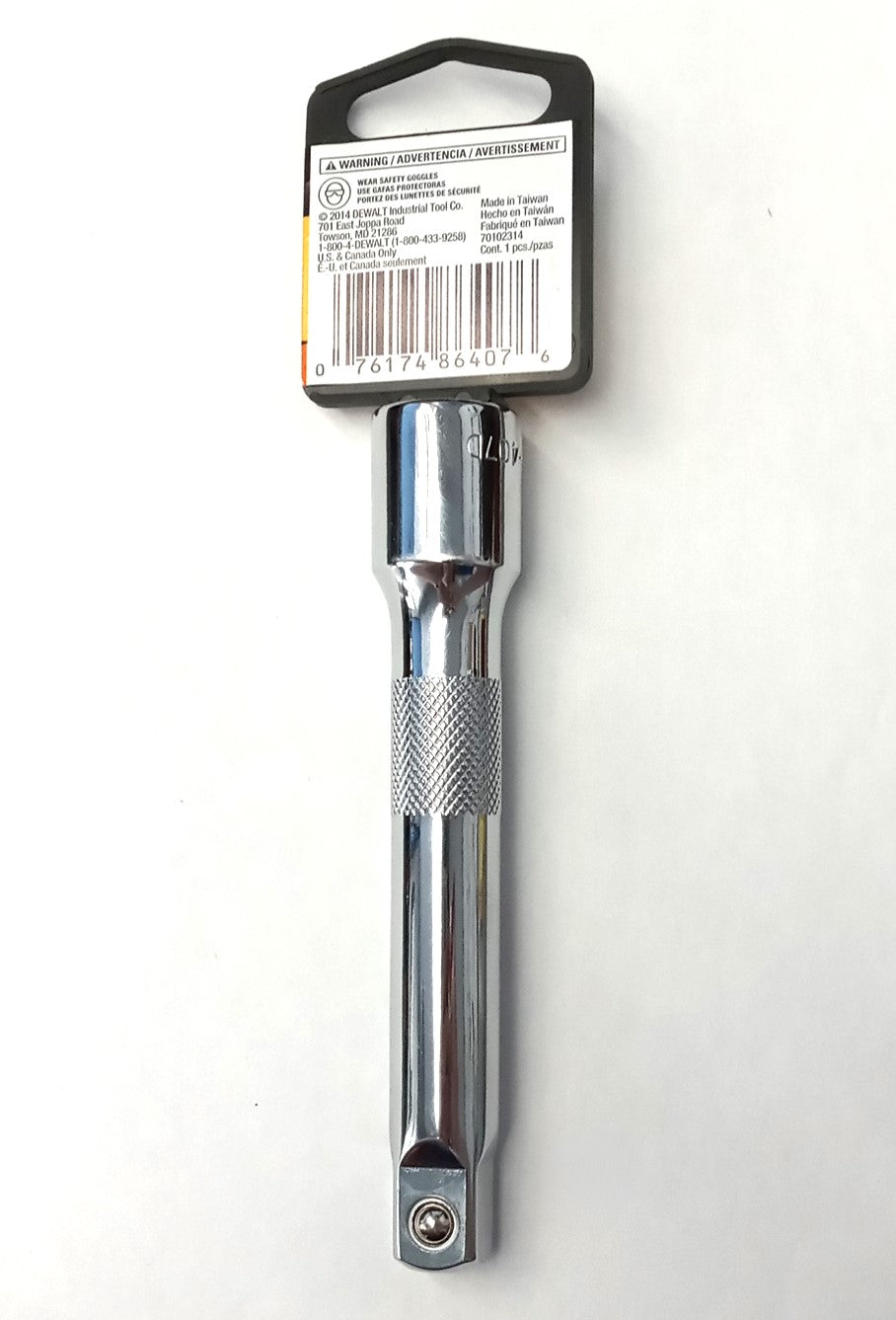 DeWalt 5" Socket Extension 1/2" Drive DWMT8640700SP