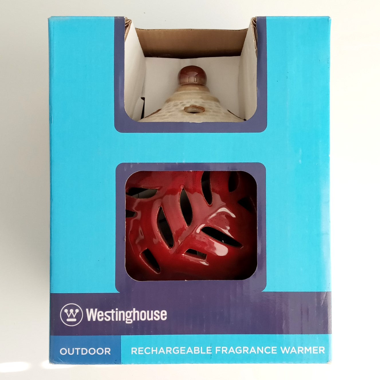 Westinghouse Rechargeable Fragrance Warmer Red/Taupe W350501W