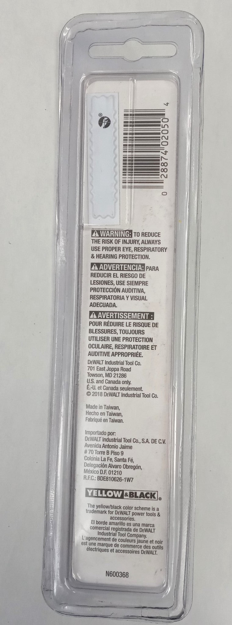 DeWalt Magnetic Bit Tip Holder, 3" Long, Quick Change DW2050
