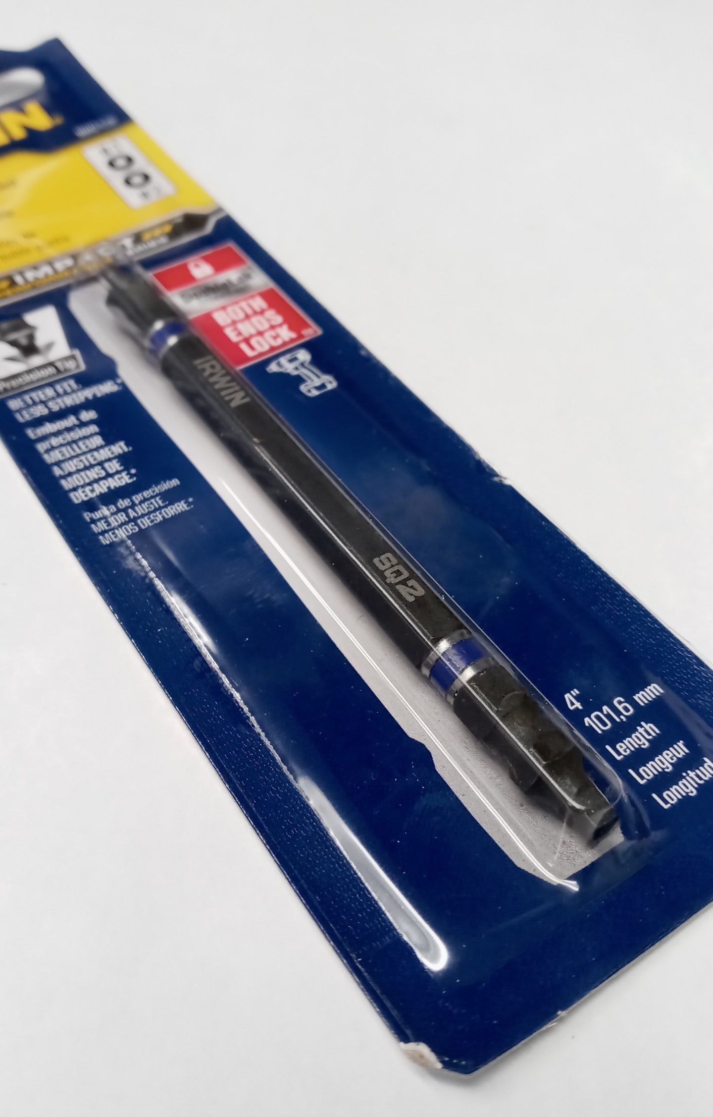 Irwin Tools Impact Double Ended #1 #2 Square Screwdriver Power Bit 1882428