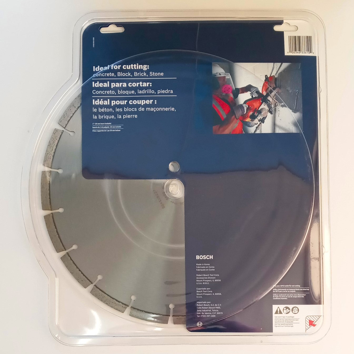 BOSCH Diamond Saw Blade Premium 14" Segmented Masonry DB1441H