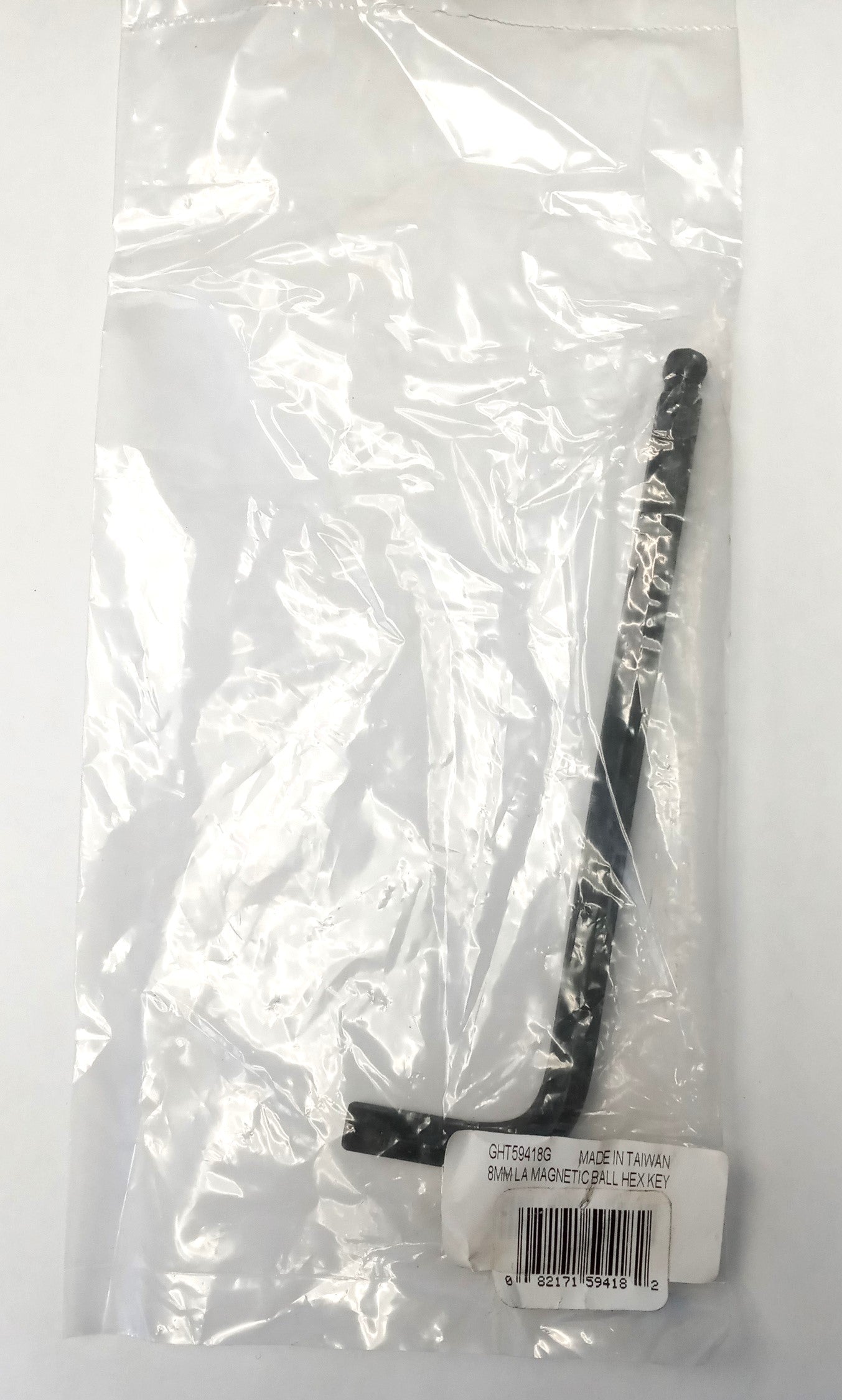 Allen 8mm Long Magnetic Ball Hex Key Wrench GHT59418G