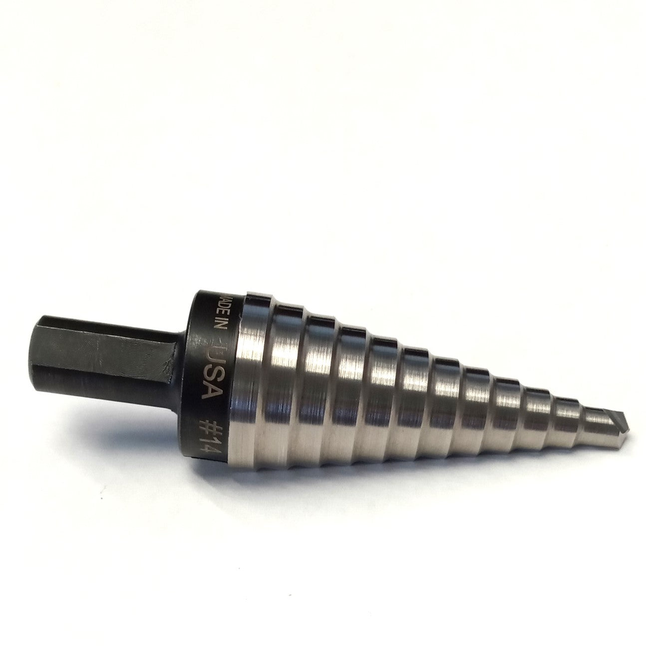 Klein Tools 59014 #14 3/16" to 7/8" High Speed Steel Step Drill Bit USA
