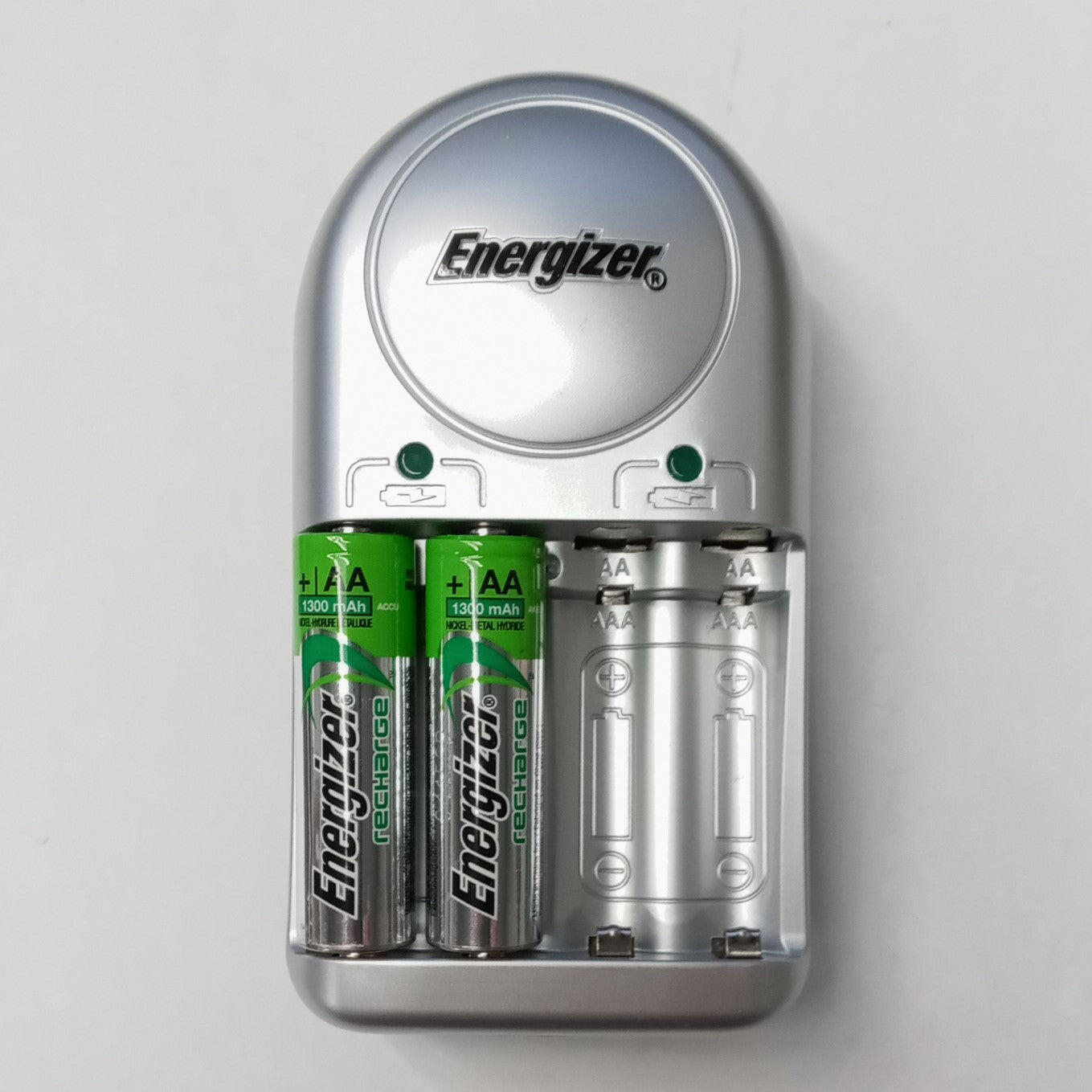 Energizer CHVCWB2 Recharge Basic Charger for AA & AAA Rechargeable Batteries