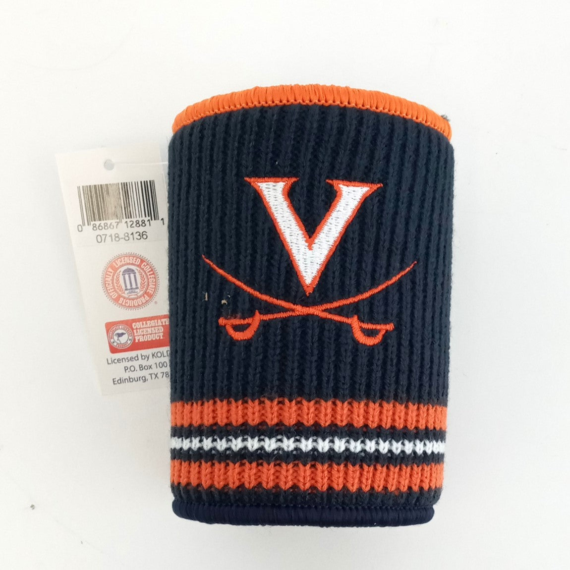 Kolder Woolie Beverage Koozie Insulator NCAA College Teams Logos