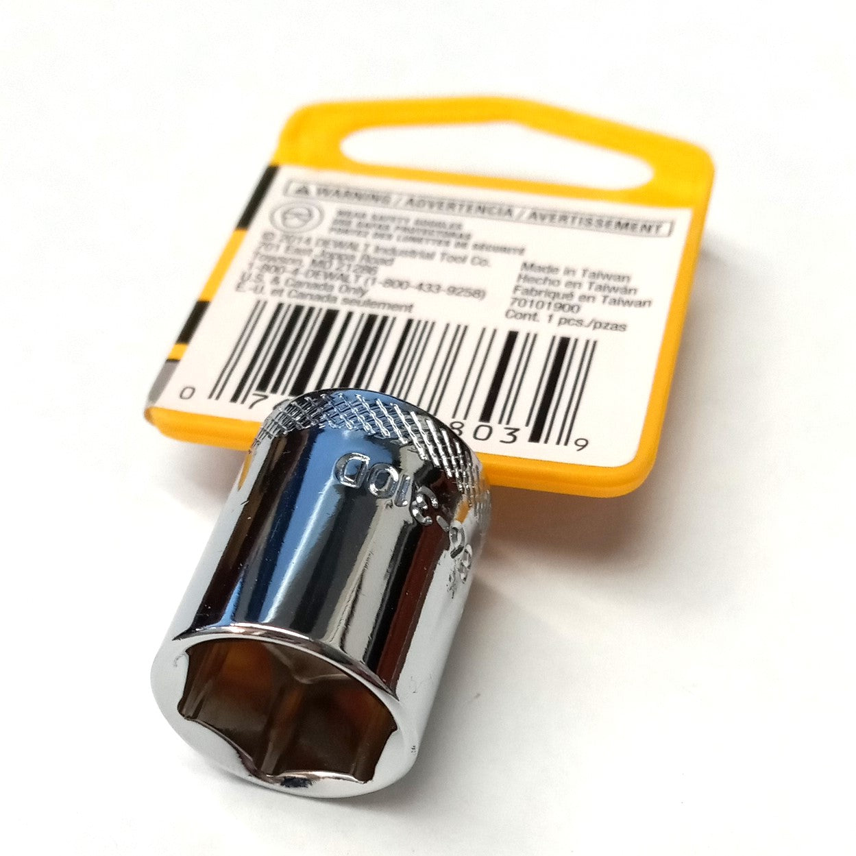DeWalt 15mm Socket 6-Point 3/8" Drive DWMT863100SP