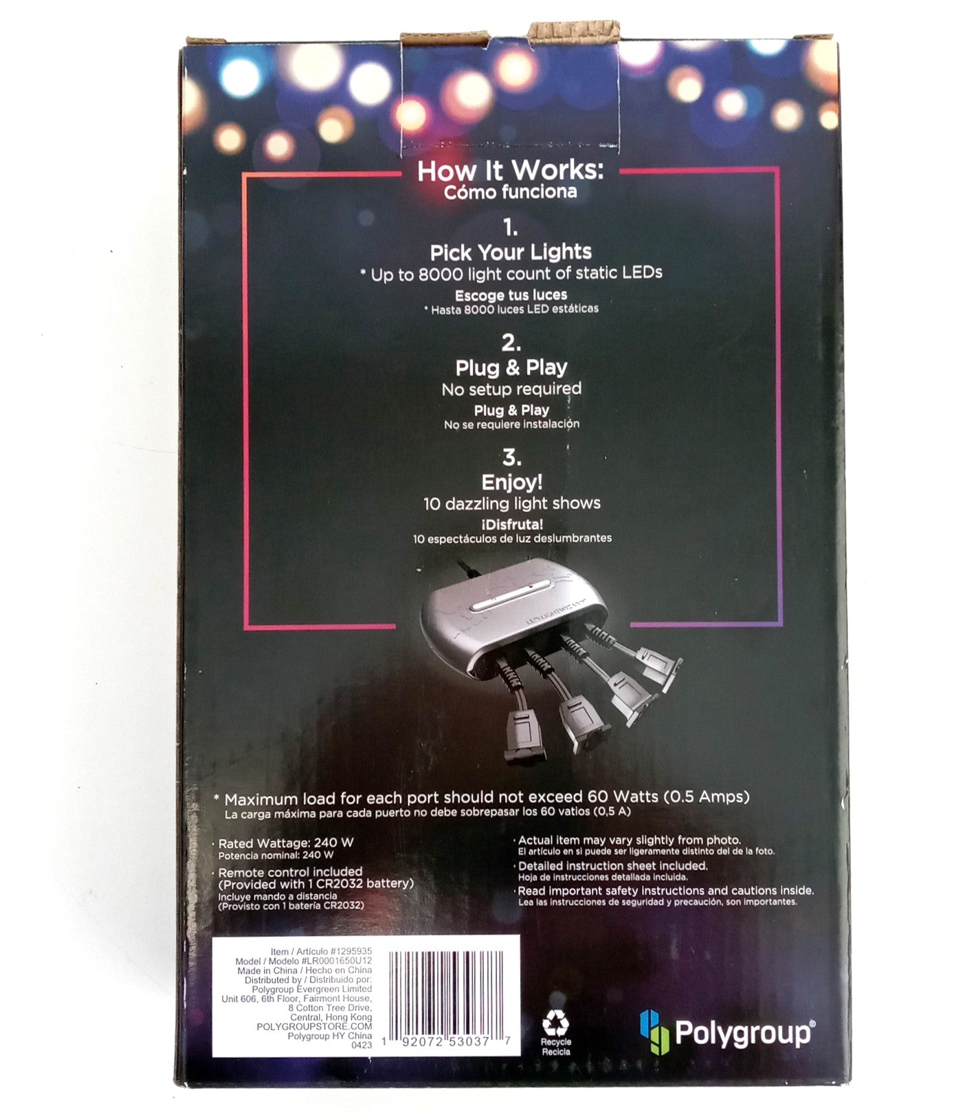 Lumations LED Light Wizard, Transform Ordinary LED Lights to Light Shows 1295935
