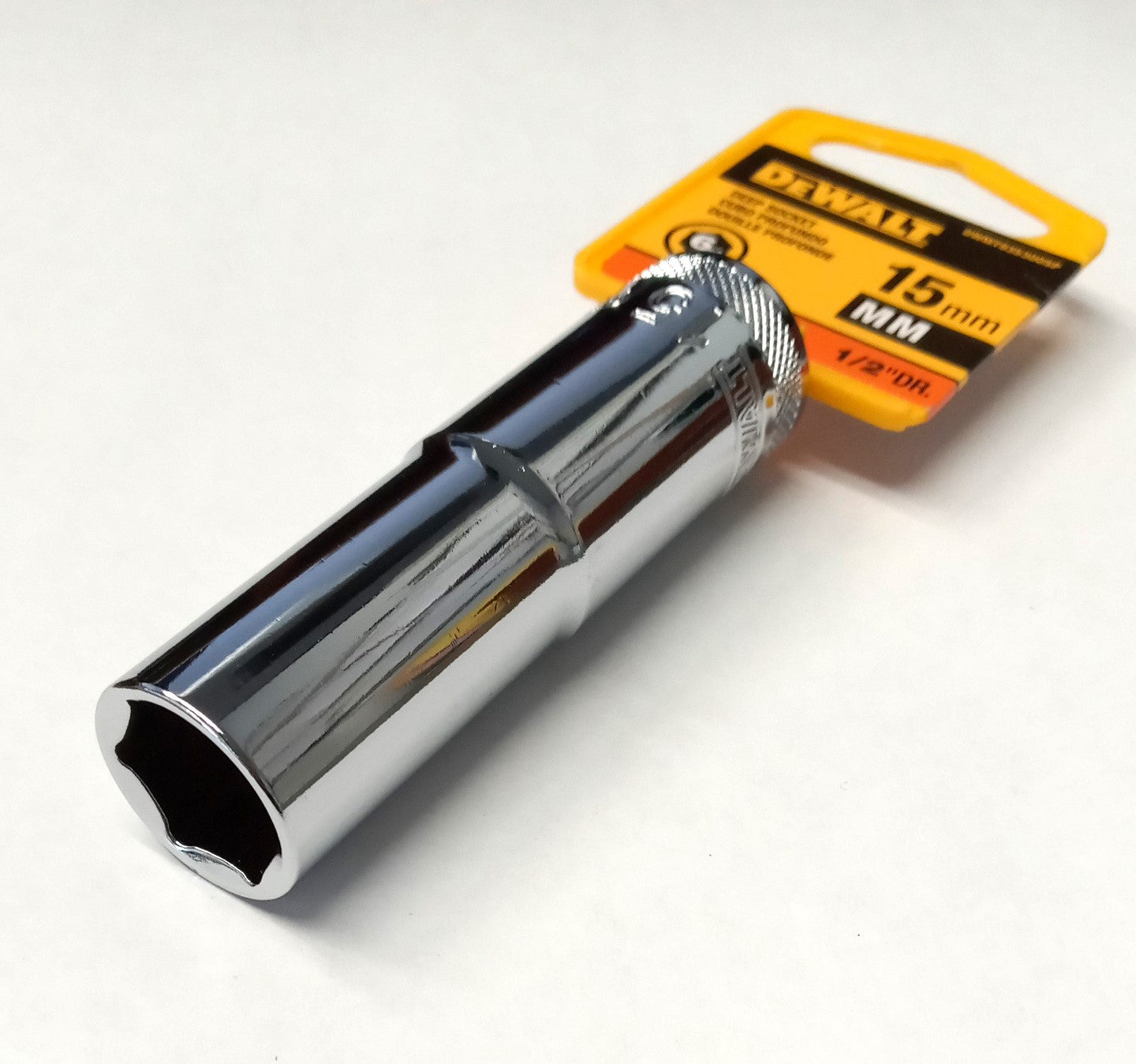 DeWalt 15mm Deep Socket 6-Point 1/2" Drive DWMT935300SP