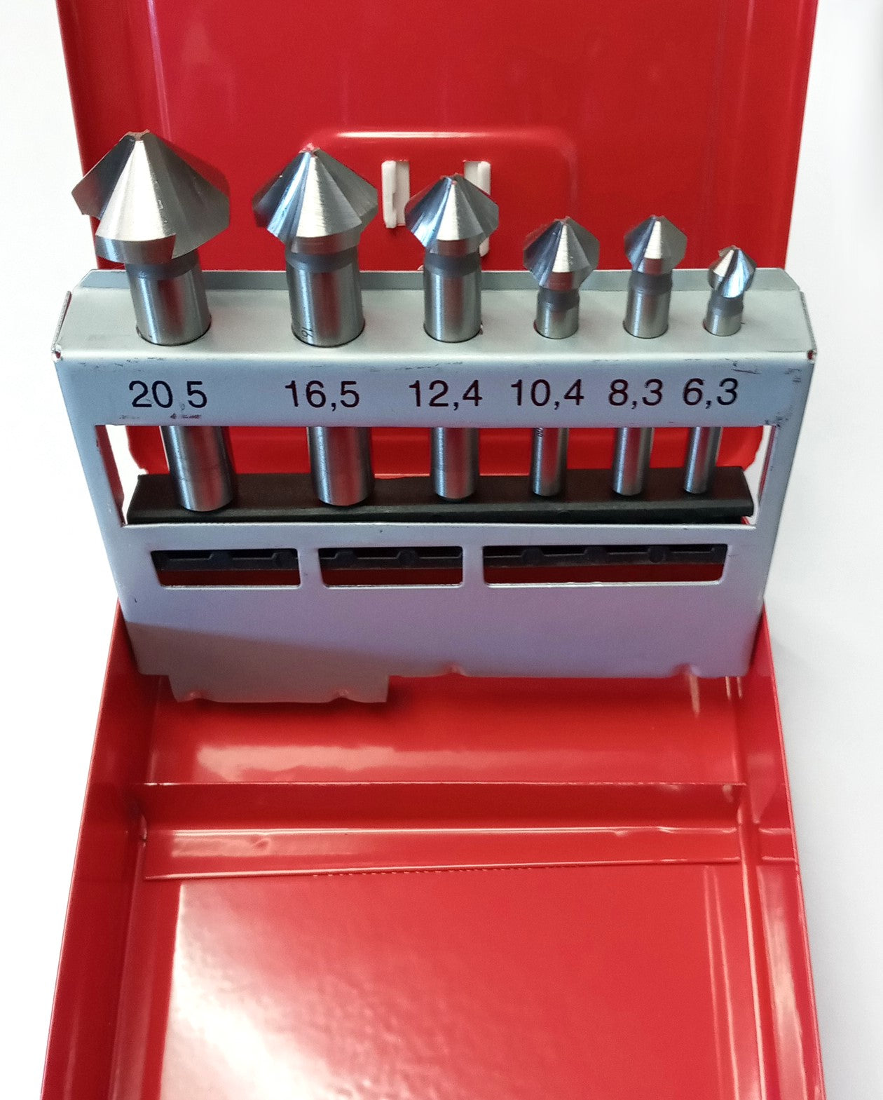 RUKO Countersink Set DIN 335 Type C 90° HSS - 6 pcs. 102152 Germany