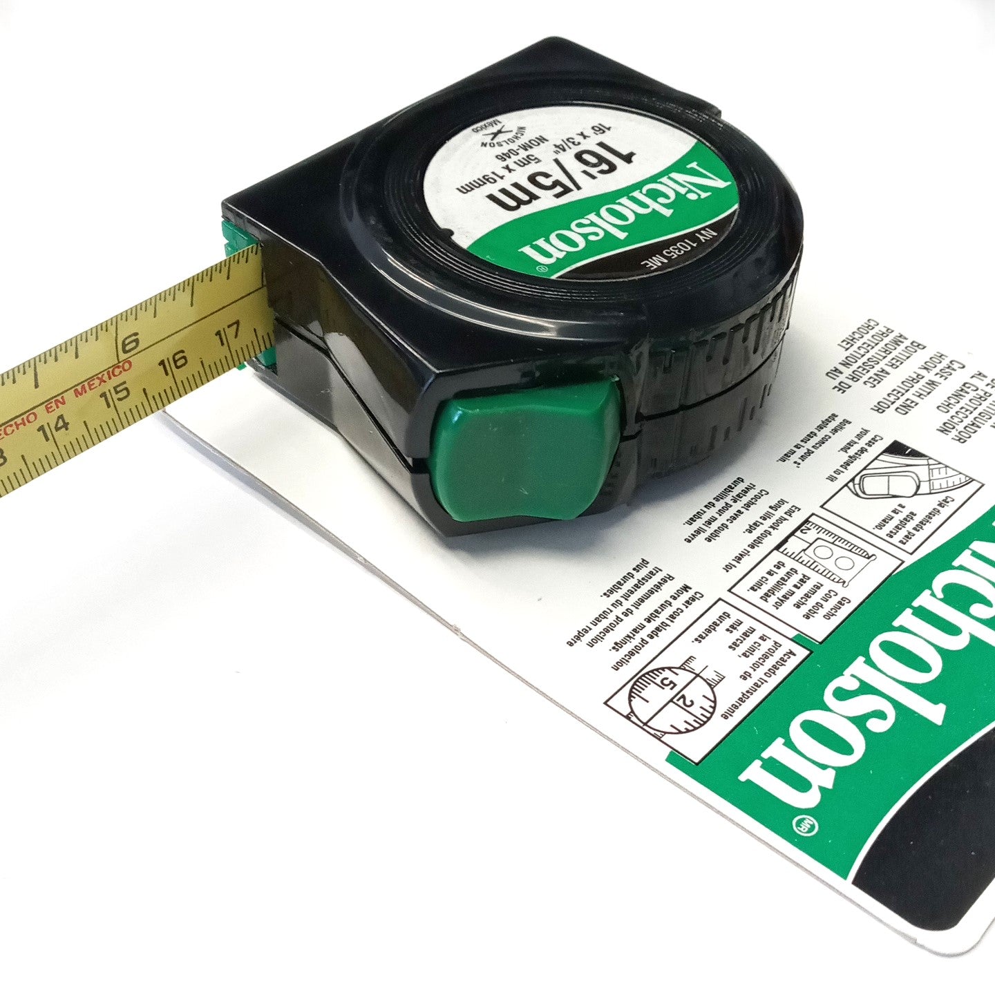 Nicholson 16' x 3/4" Tape Measure NY1035ME