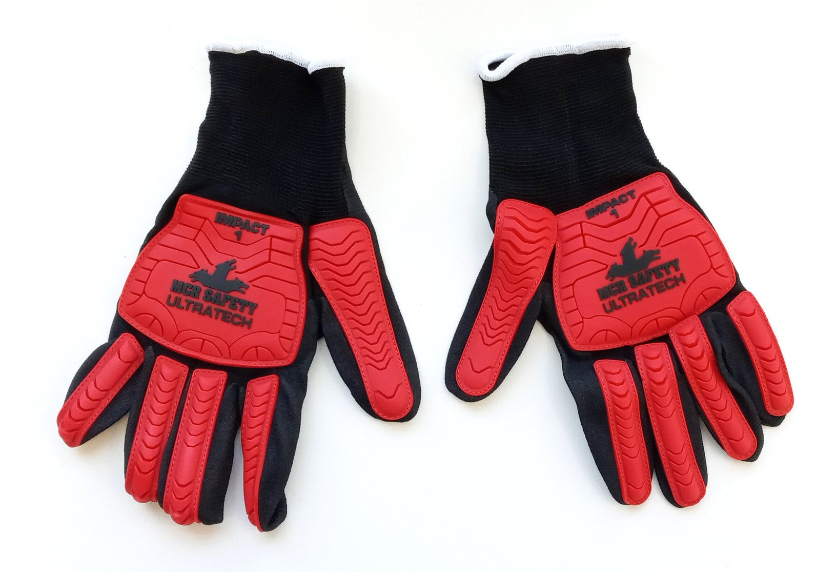 MCR Safety UltraTech Mechanics Gloves -Black Nitrile Foam Palm 1950L