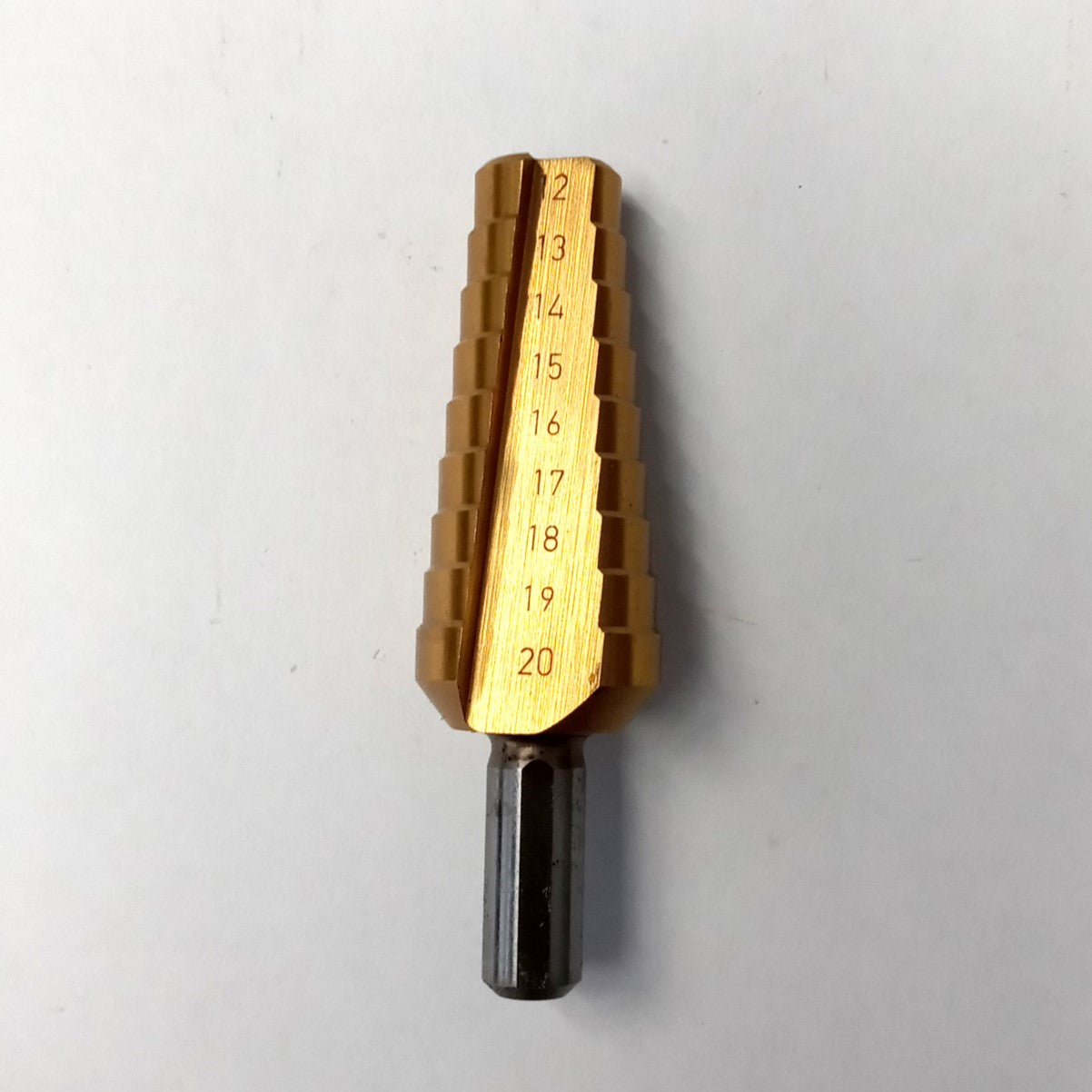 Ruko 12 to 20mm HSS Step Drill Bit Germany 101361T