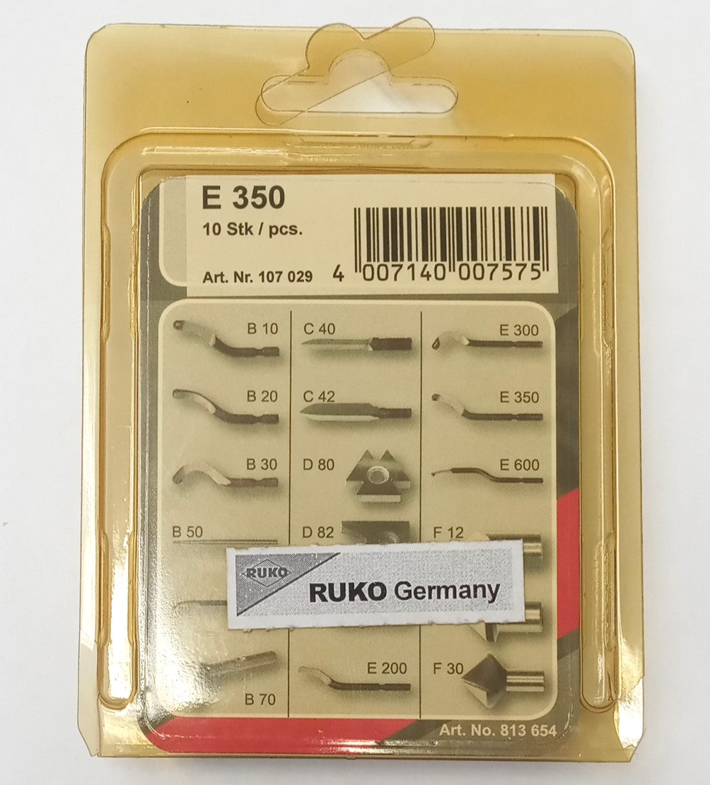Ruko Deburring Tool deburring Tool Set, 10pc Germany E350