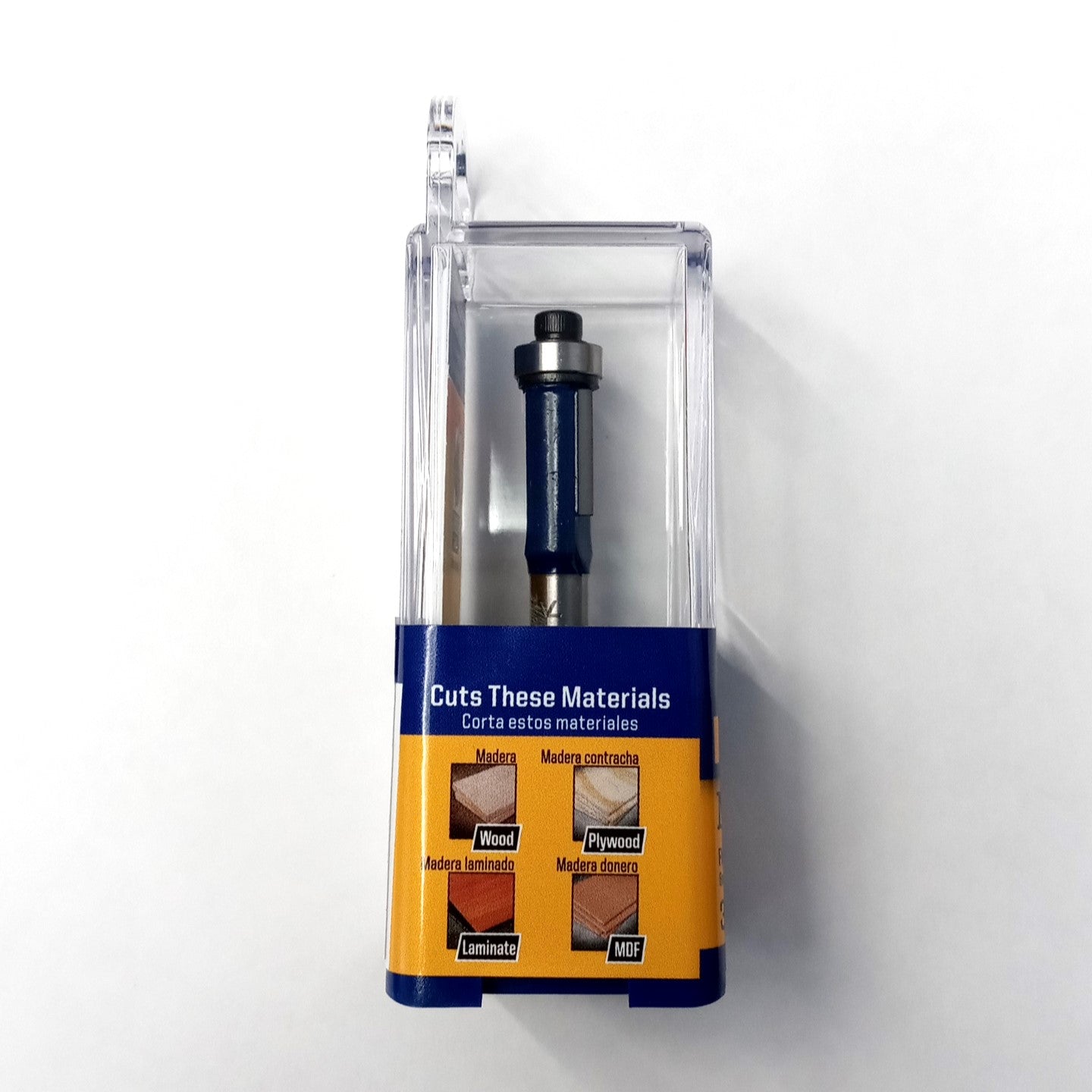 Irwin Marples Laminate Flush Router Bit With 3/8" X 1/2", 1/4" Shank 1901037
