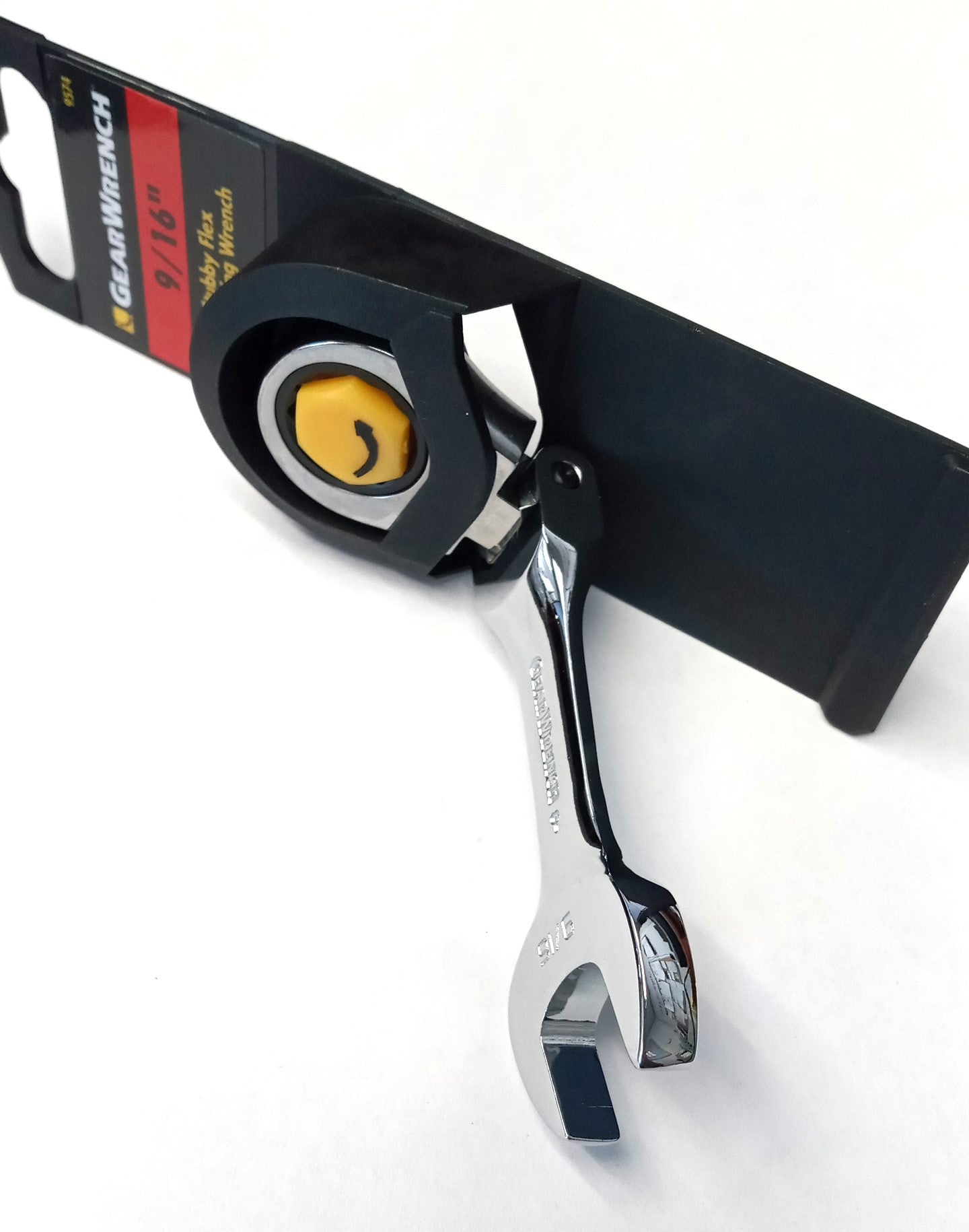 GearWrench Stubby Flex Ratcheting Wrench 9/16" 9574