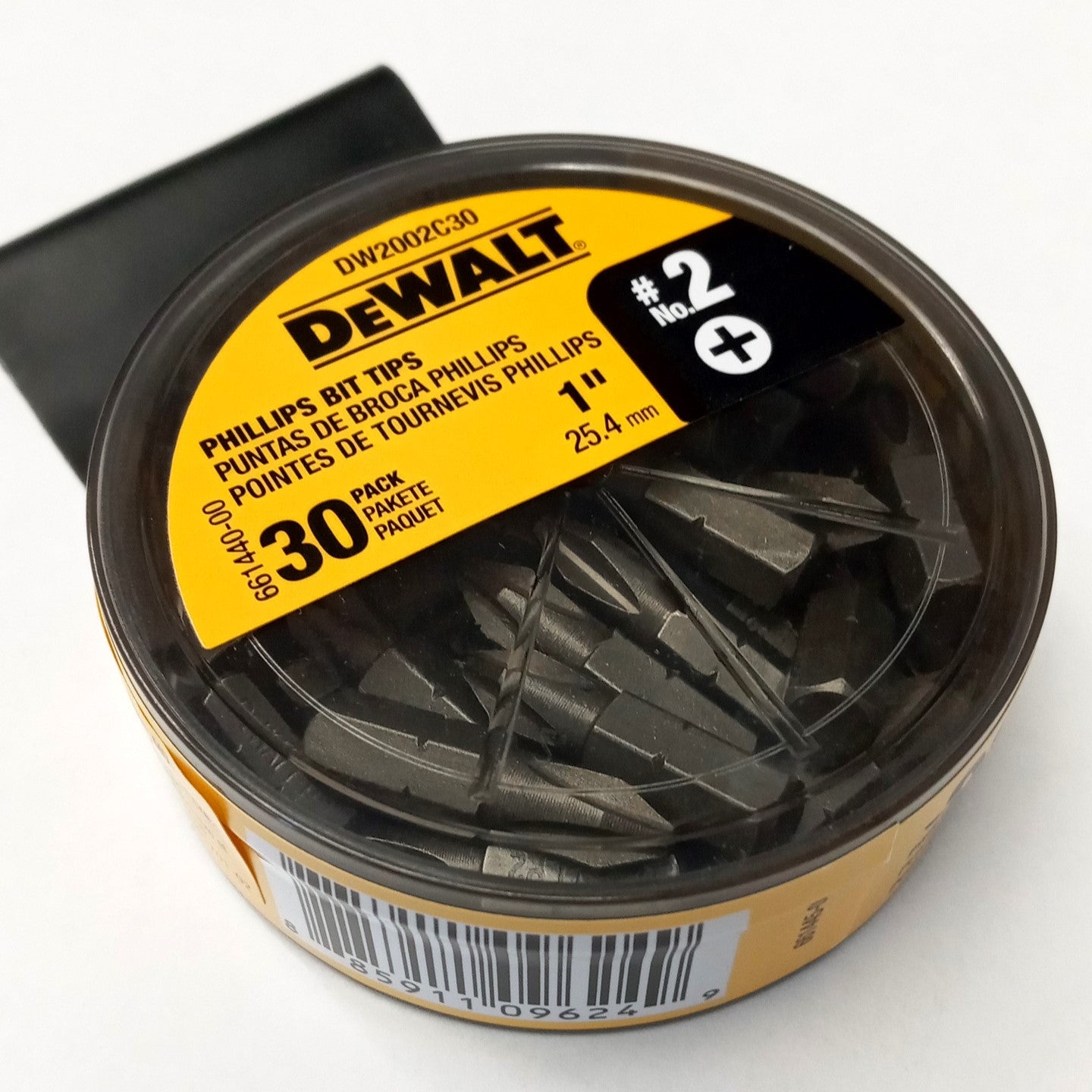 DEWALT 1" #2 30 Pack Screwdriver Bits New In Box (60) Bits Total 2 Pac DW2002C30