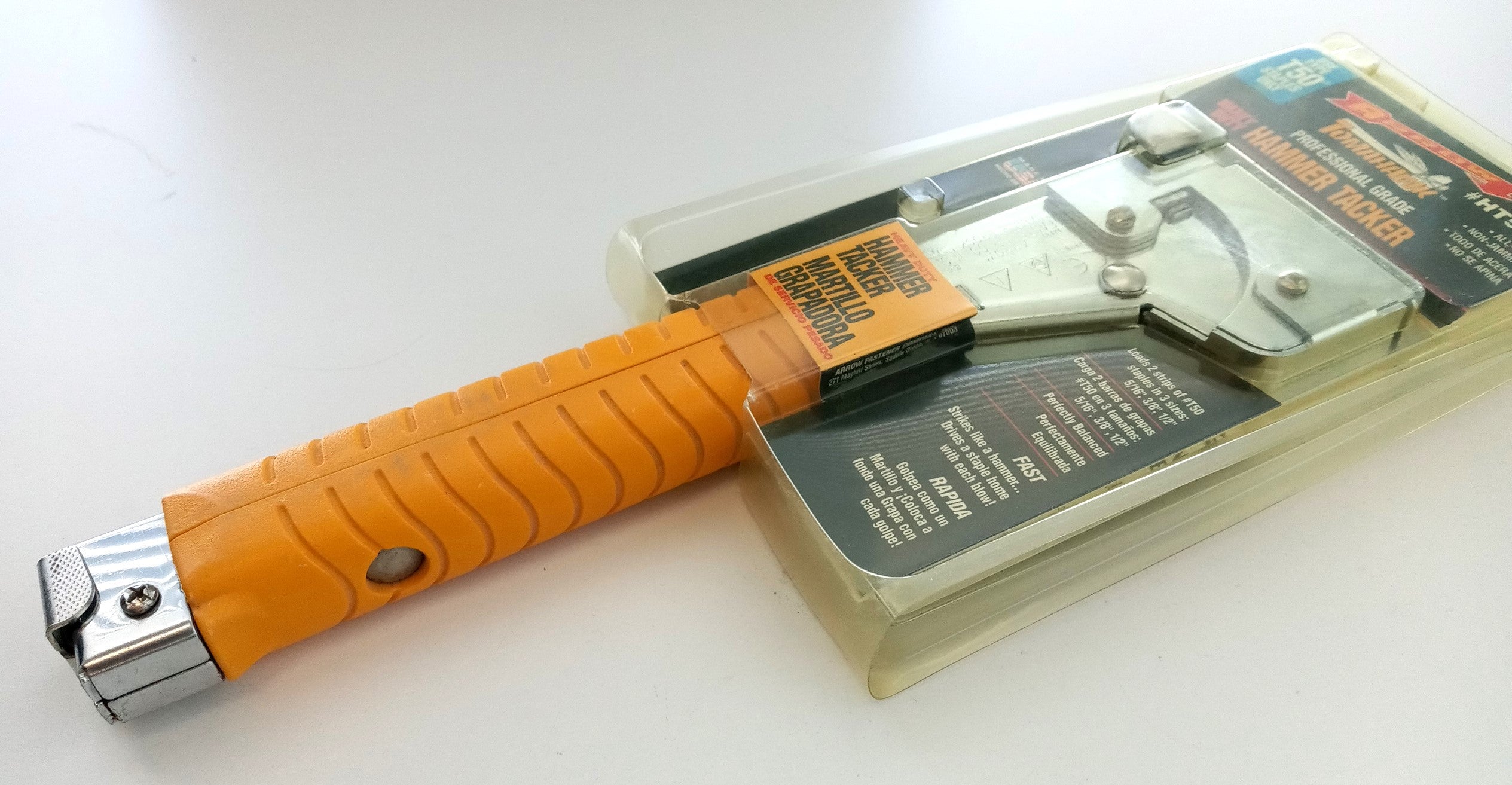 Arrow Fastener HT-50A/HT50P Heavy Duty Hammer Tacker (RECONDITIONED)