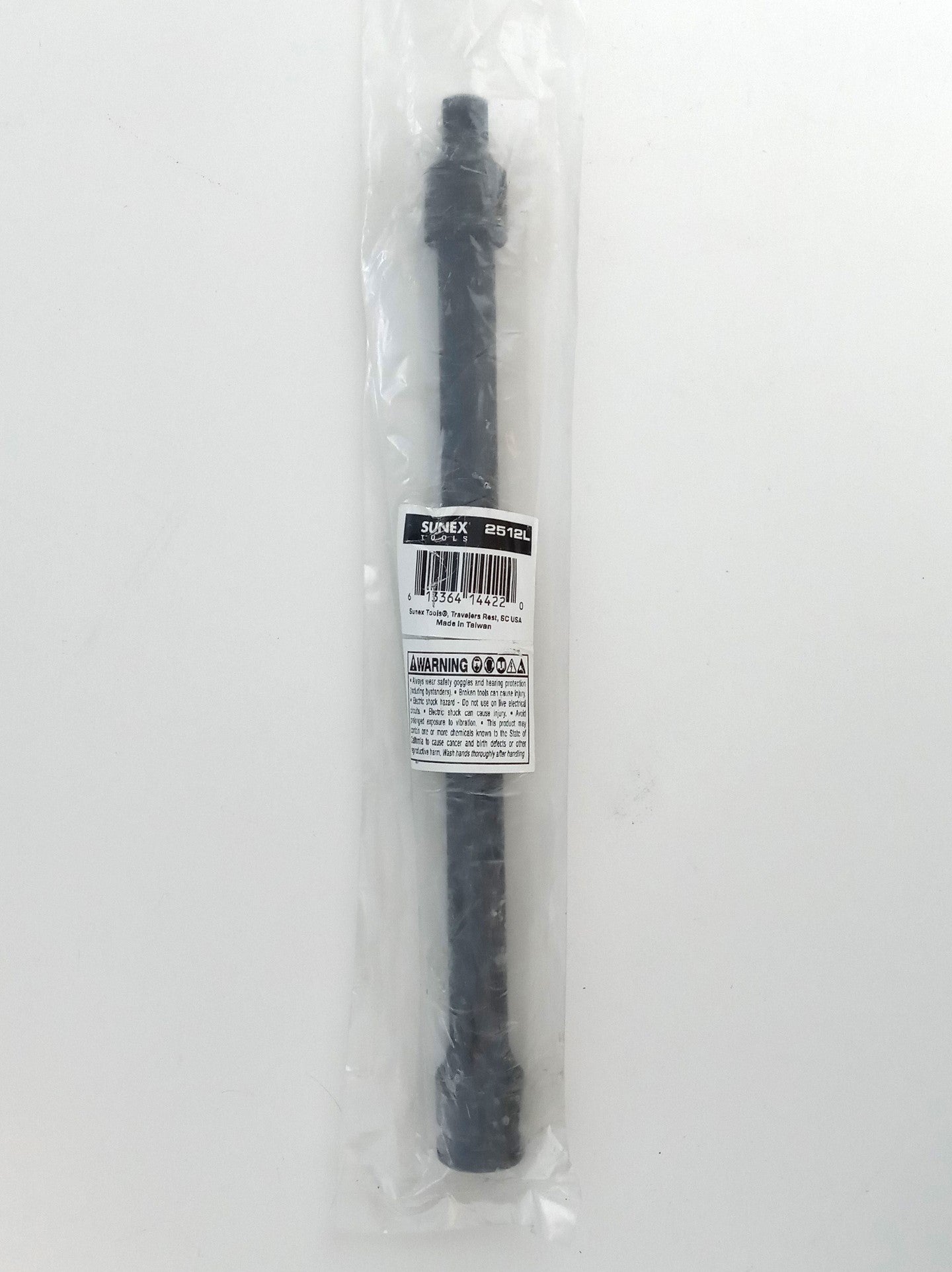 Sunex 2512L 1/2" Drive 12" Length Friction Ball Locking Impact Socket Extension