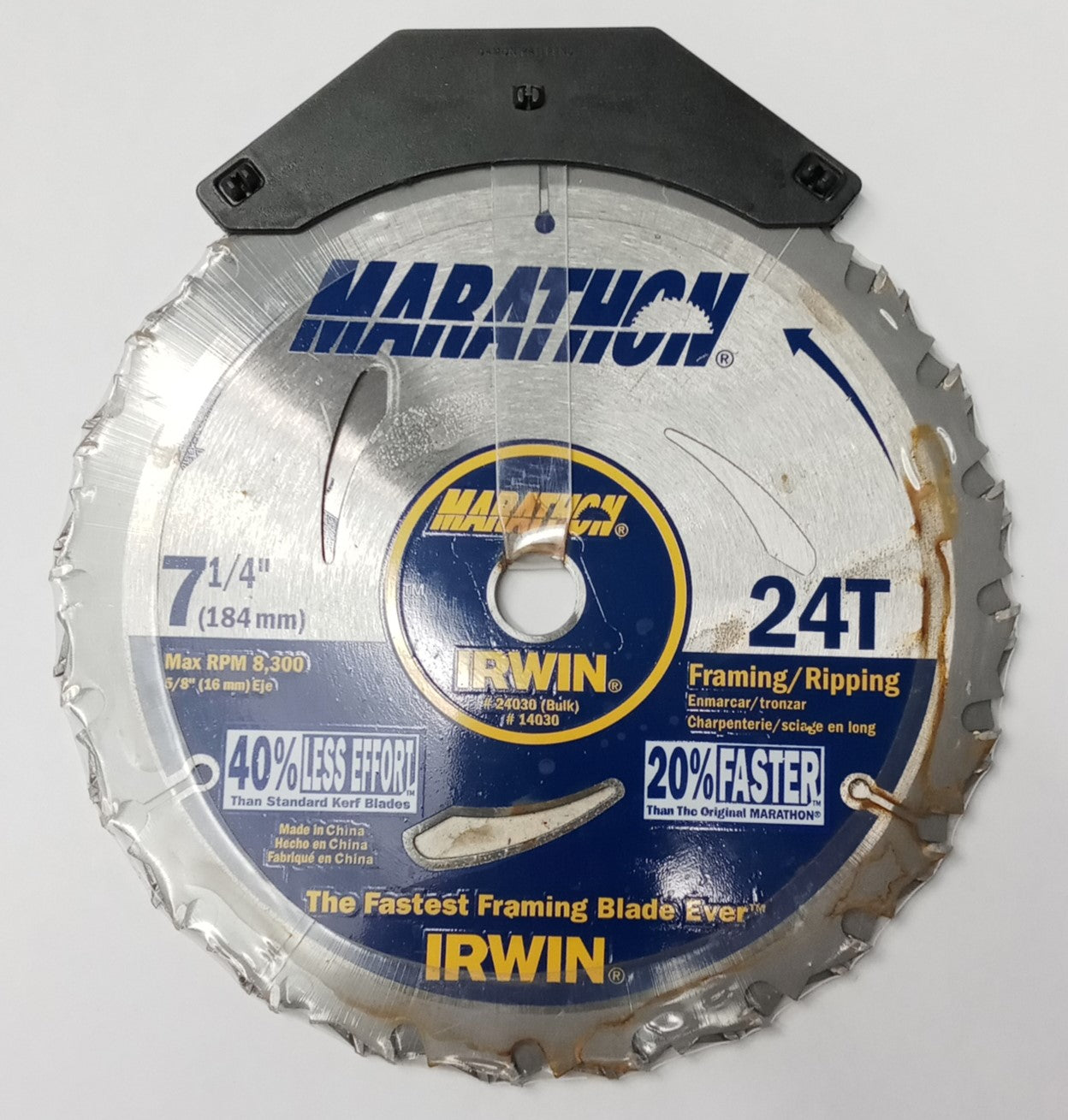 Irwin Carbide Circular Saw Blade 7-1/4" 24T Framing Ripping 3-Pack 24030 #R03