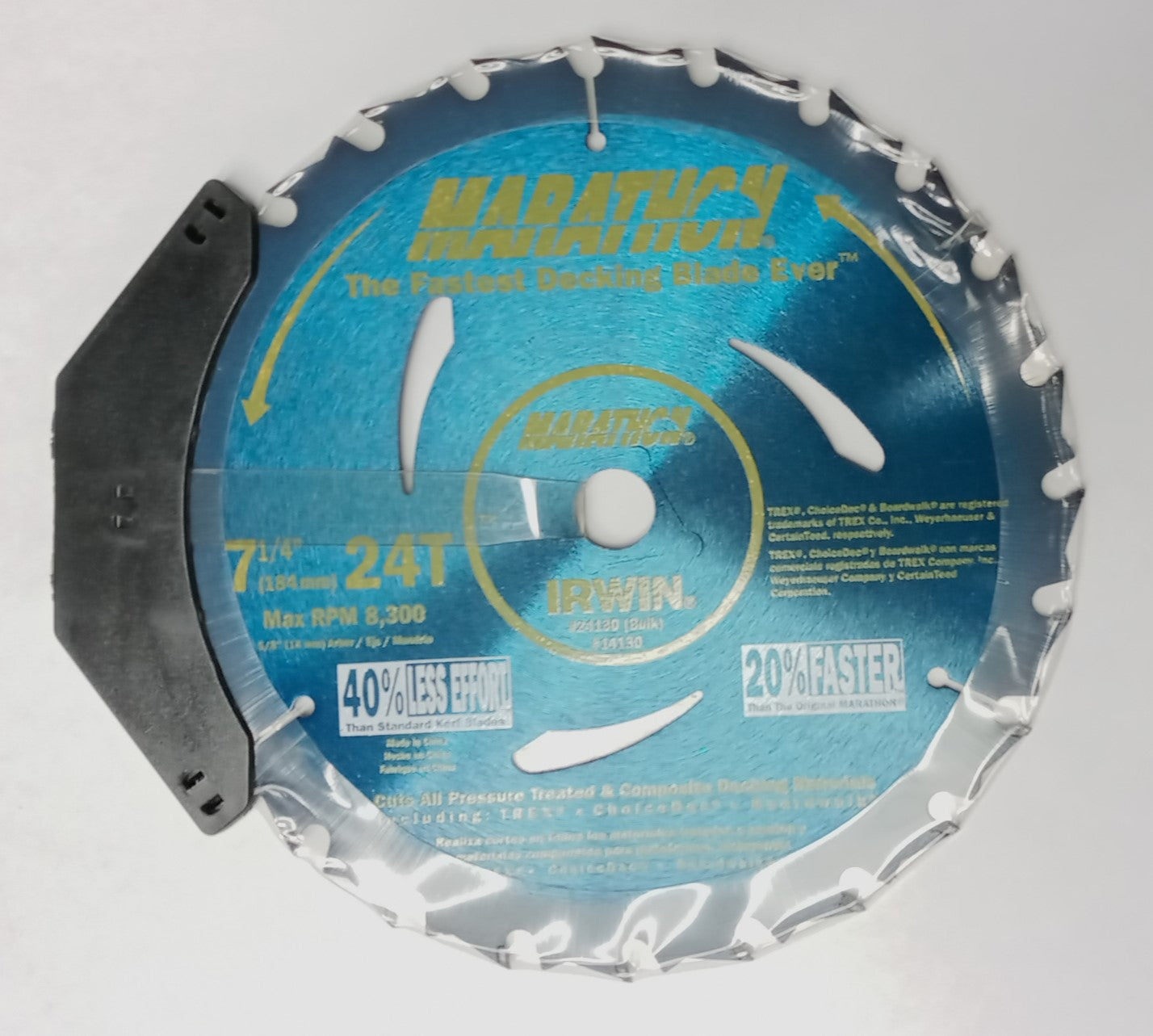 Irwin Marathon Carbide Circular Saw Blade 7-1/4" 24T Framing Ripping 24030 #R04