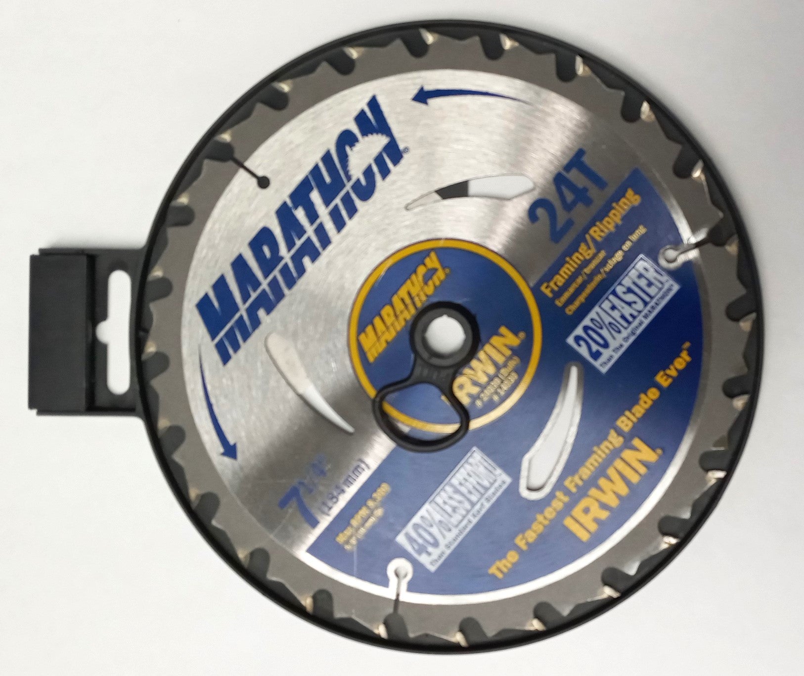 Irwin Marathon Carbide Circular Saw Blade 7-1/4" 24T Framing Ripping 24030 #R06