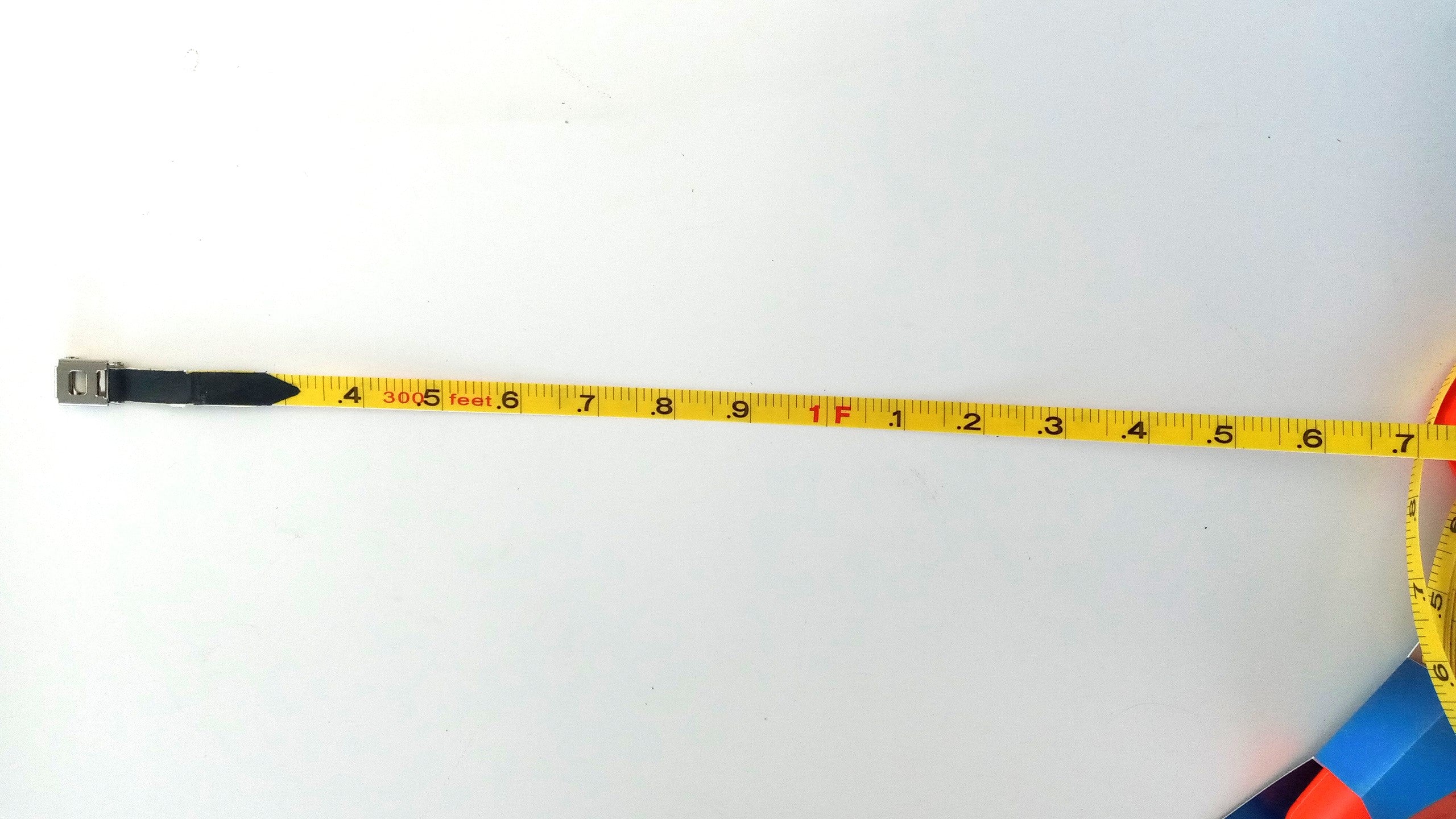 Lufkin L1709N Hi-Viz 1/2" x 300' Orange Fiberglass Tape Measure