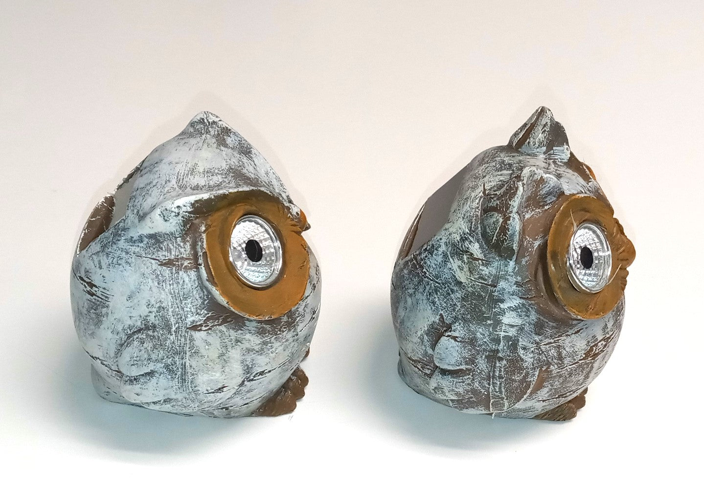 Forest Friends 37880 Solar Owl Solar Powered Eyes Garden Statue 2 pcs